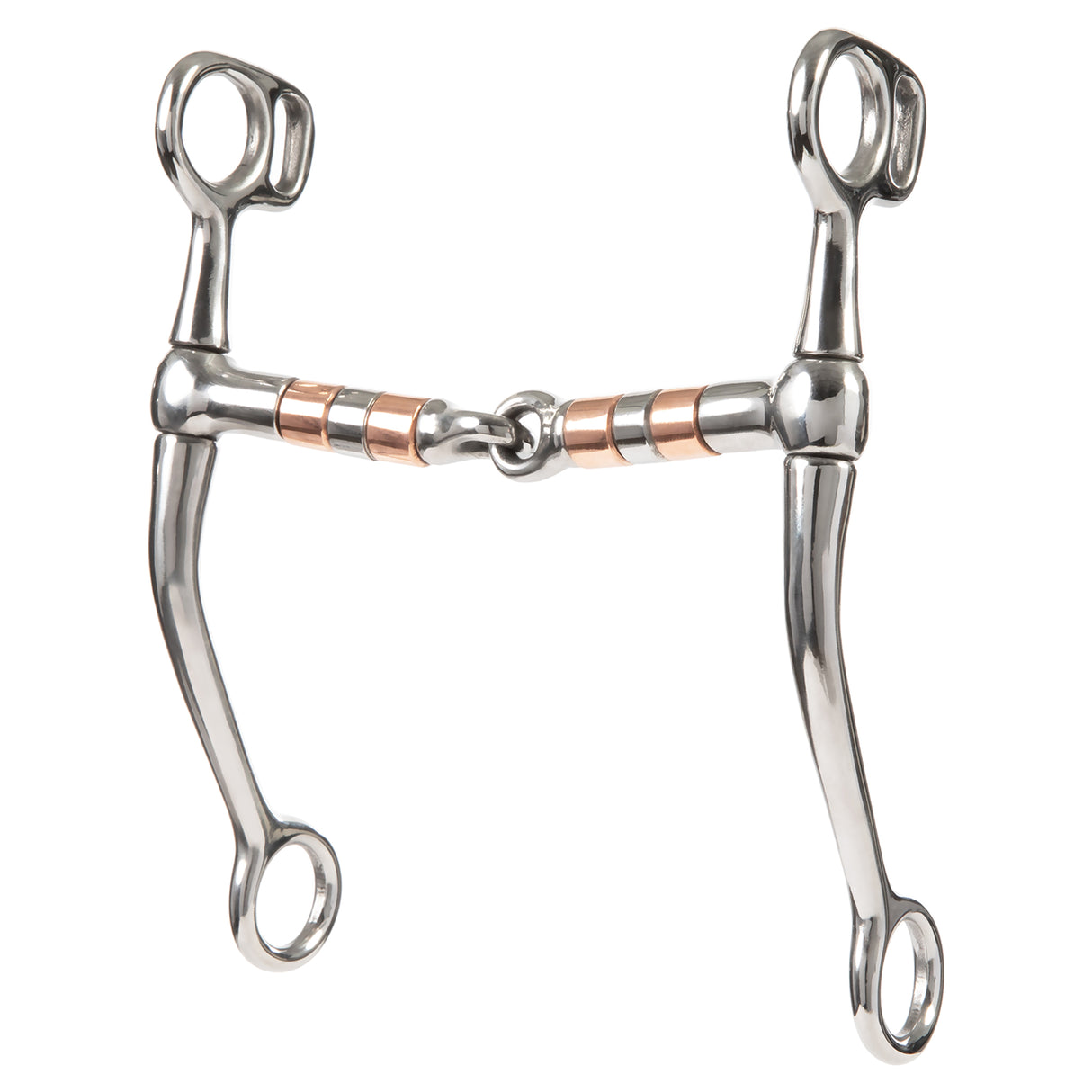 Tom Thumb Bit, 5" Roller Mouth, Stainless Steel