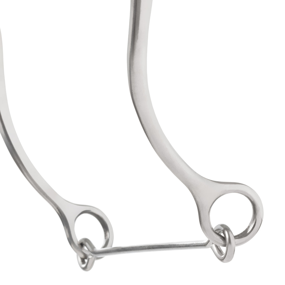 Pony Hackamore with Gum Rubber Covered Bike Chain Noseband