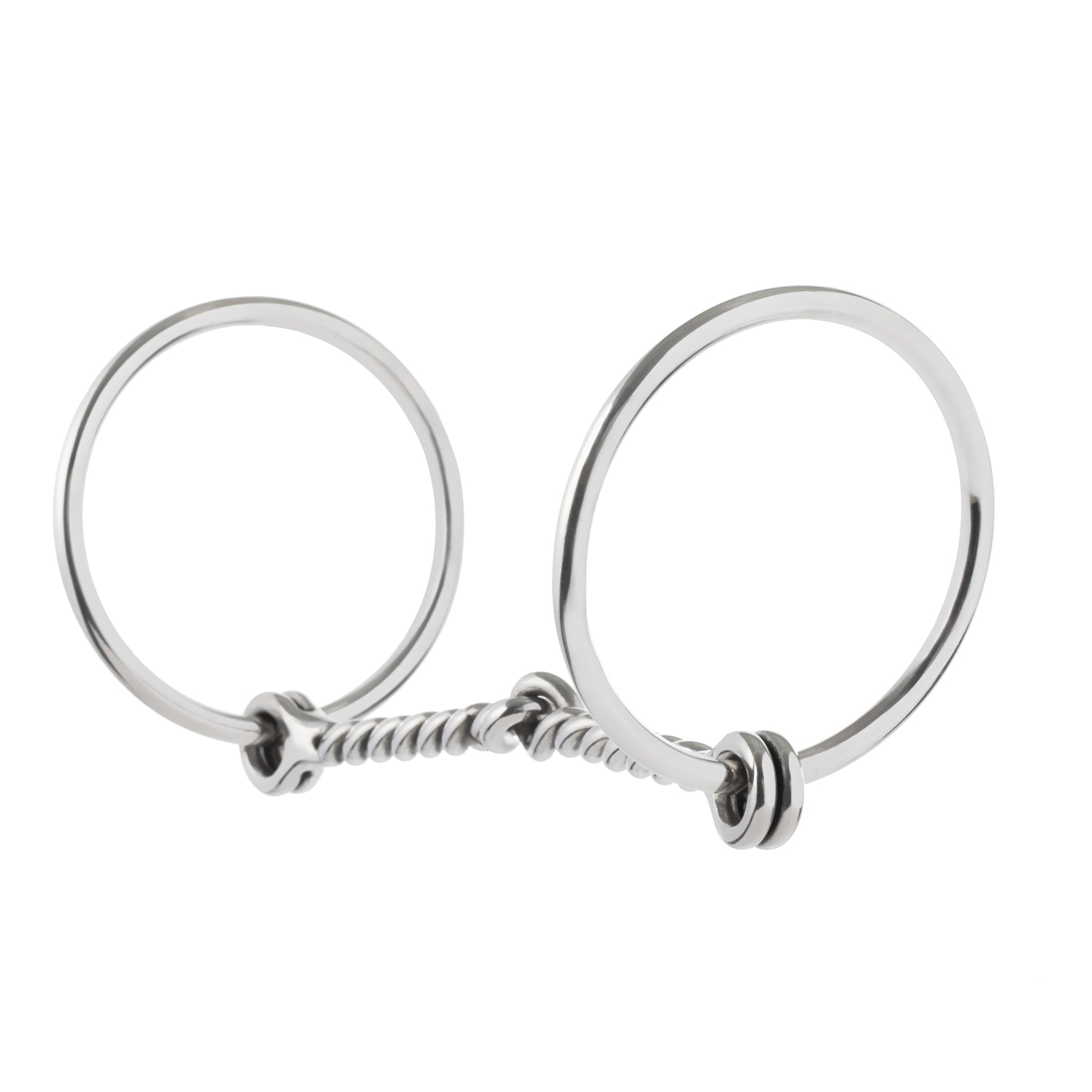 Draft Bit, 6" Single Twisted Wire Snaffle Mouth