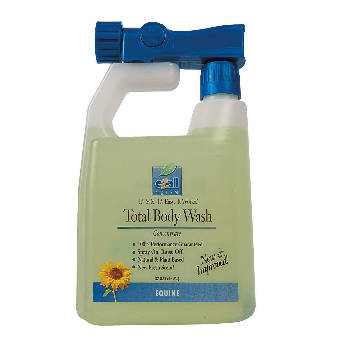 eZall® Total Body Wash & Horse Shampoo, Green