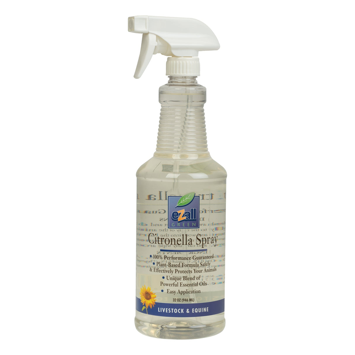 eZall Citronlla Spray, Quart, Front