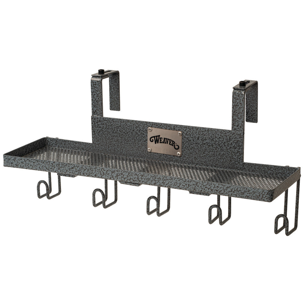 Barn Organizer Shelf with Hooks