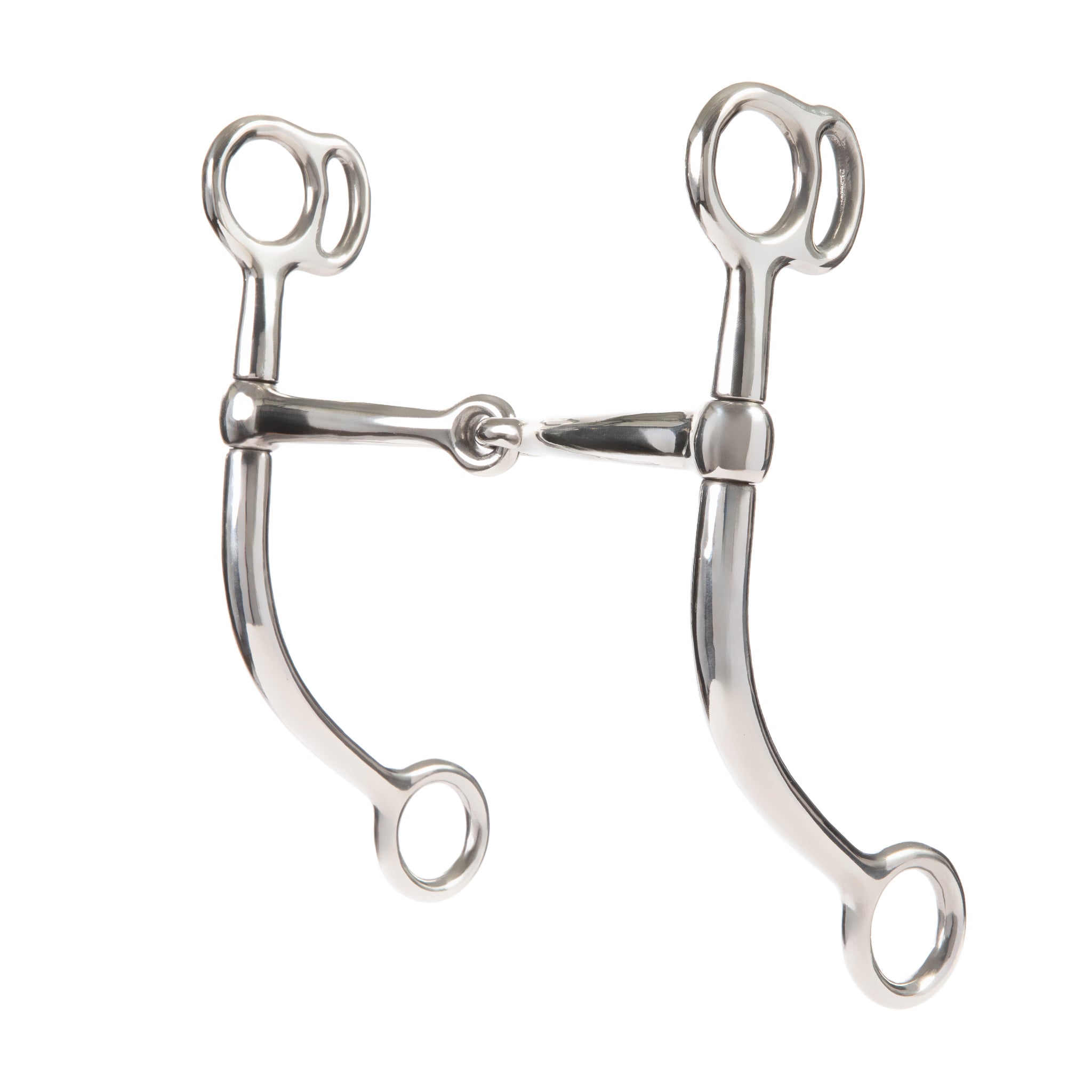 Draft Bit, 6" Tom Thumb Snaffle Mouth