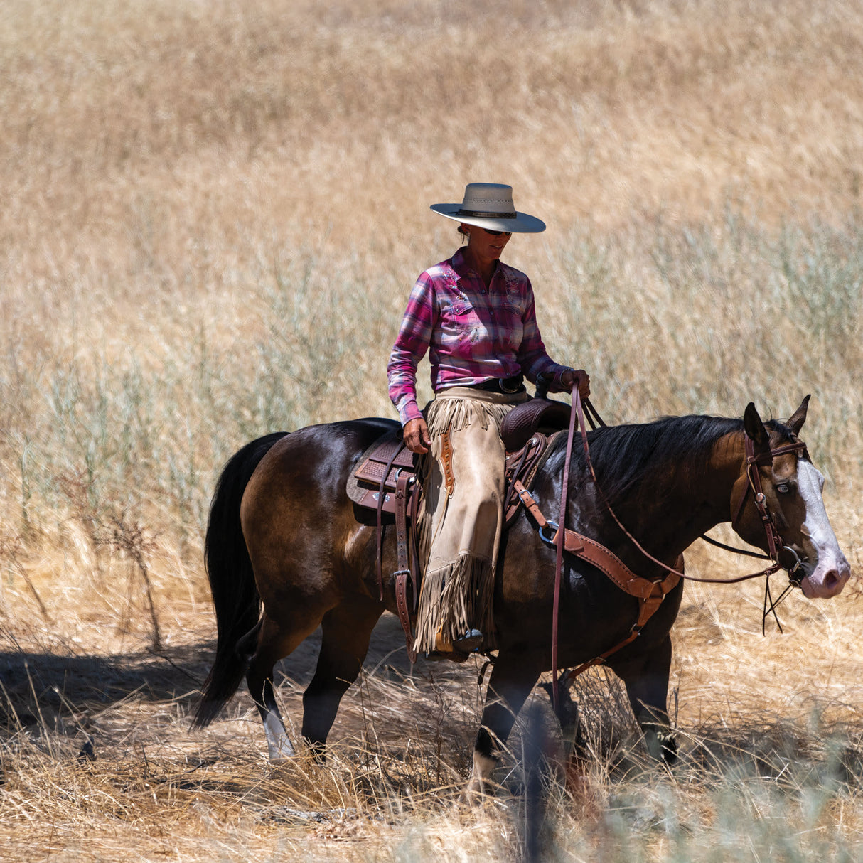 Working Tack Extra Heavy Harness Split Reins with Pineapple Knots, 5/8" x 8'