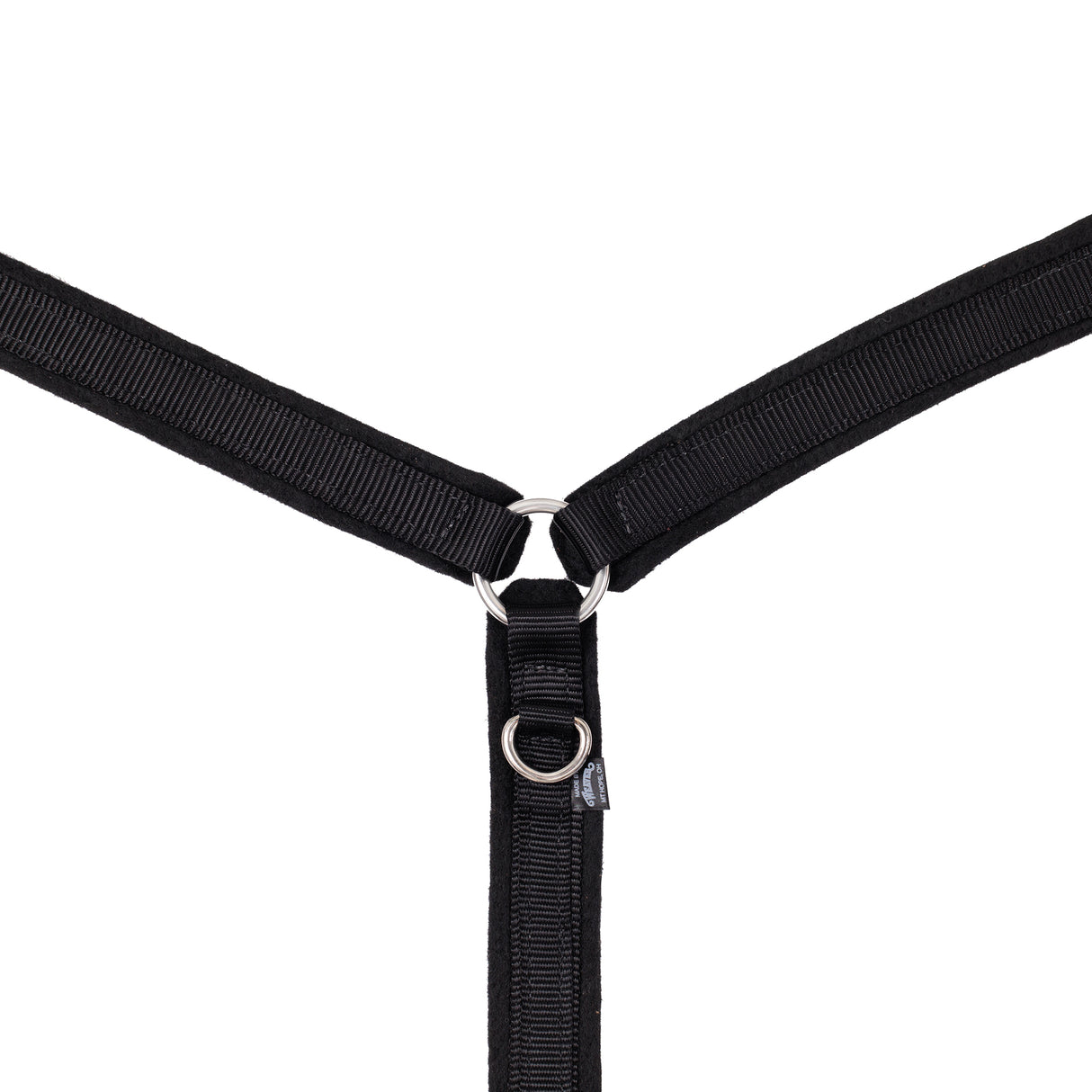 Pony Felt Lined 1" Ring-in-Center Breast Collar