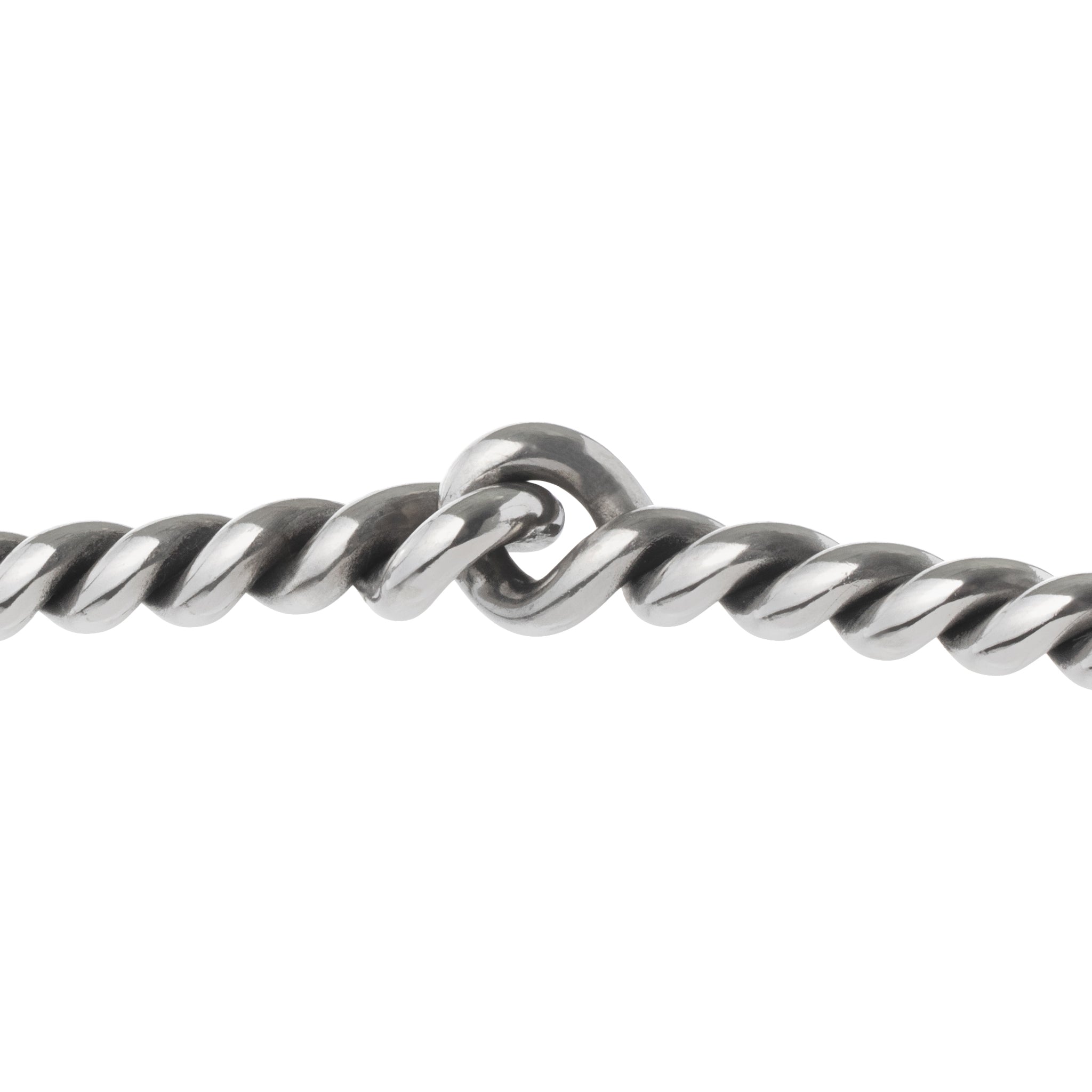 Draft Bit, 6" Single Twisted Wire Snaffle Mouth