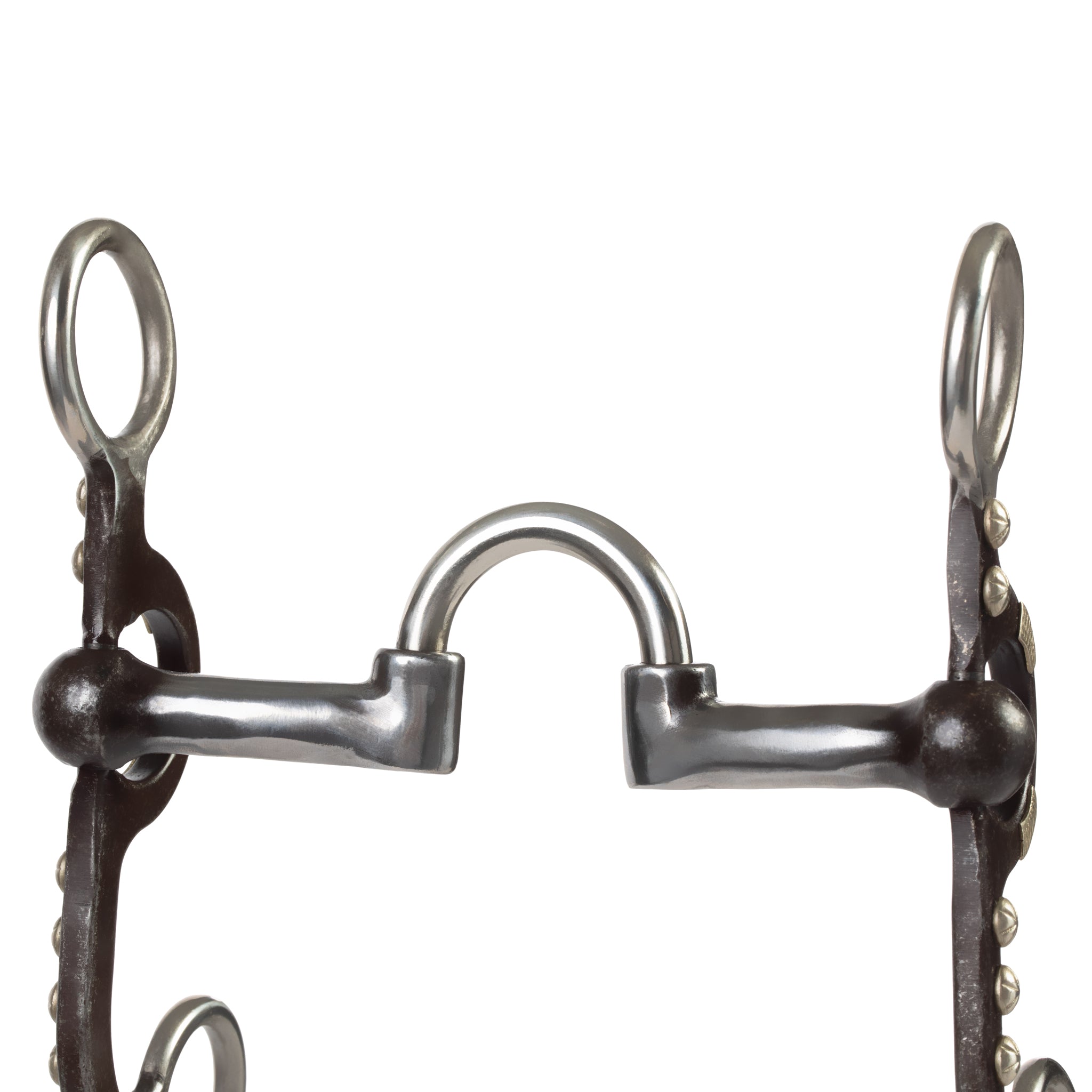 4-5/8" Pony Bit, Correction Mouth, Buffed Black