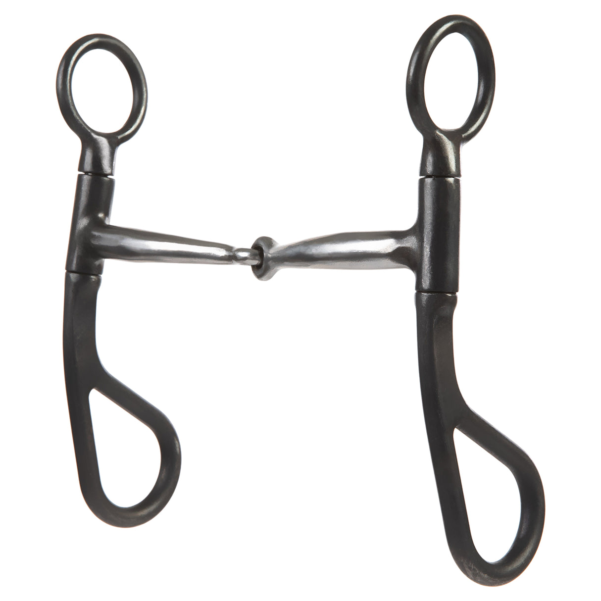 All Purpose Bit with 5" Sweet Iron Snaffle Mouth with Copper Inlay