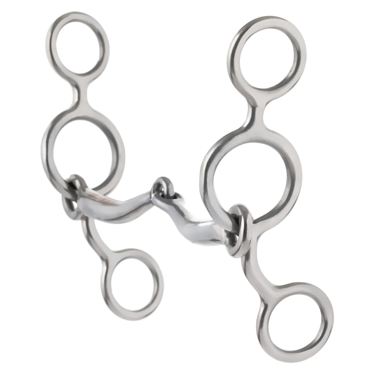 All Purpose Bit with 5" Sweet Iron Smooth Snaffle Mouth