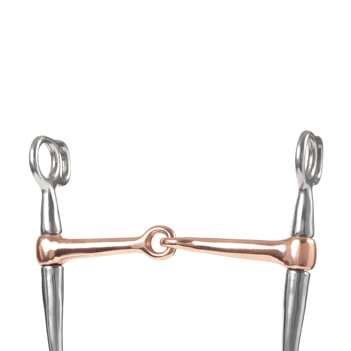 Tom Thumb Bit with 5" Copper Plated Mouth, Chrome Plated