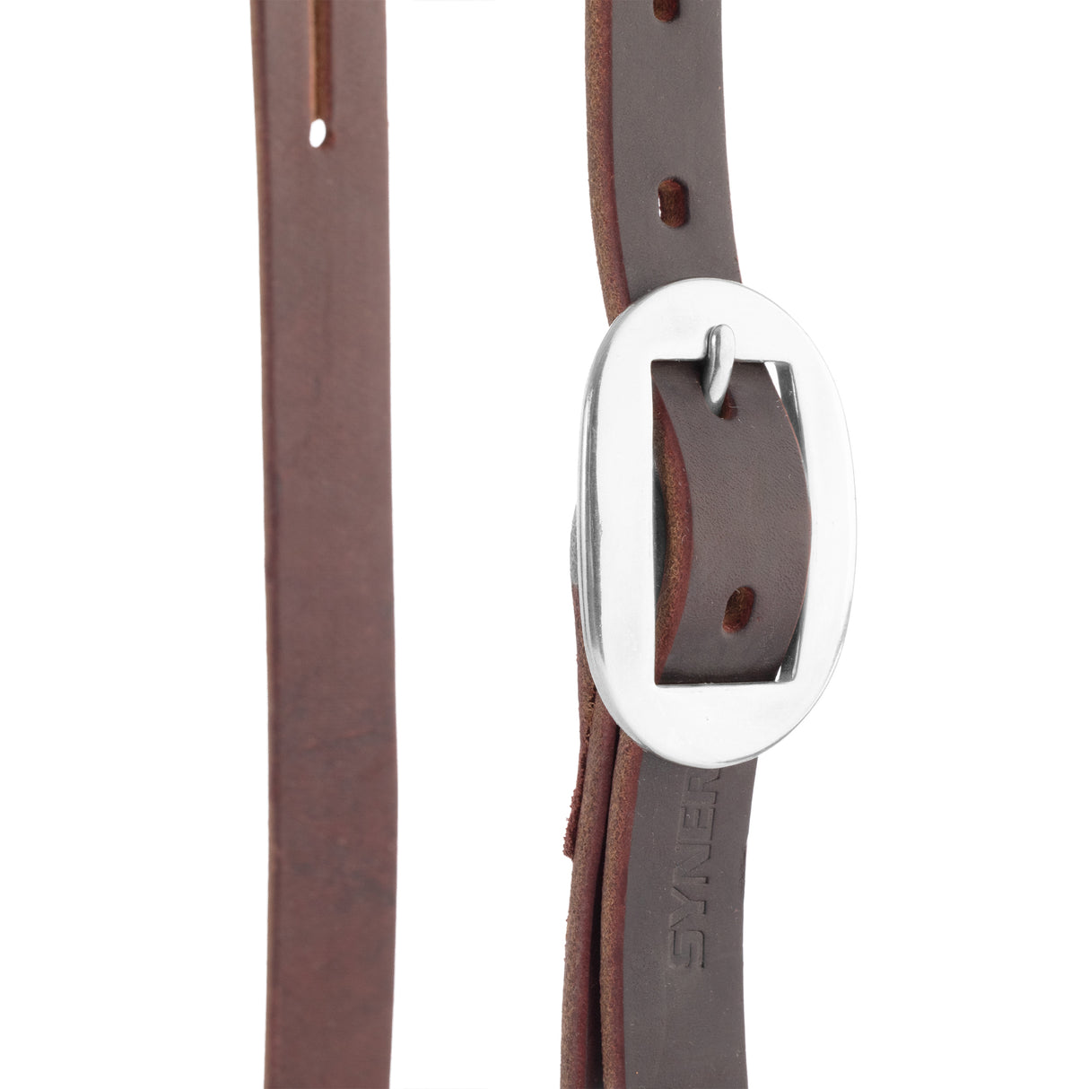 Synergy® Burgundy Latigo Leather Performance Headstall