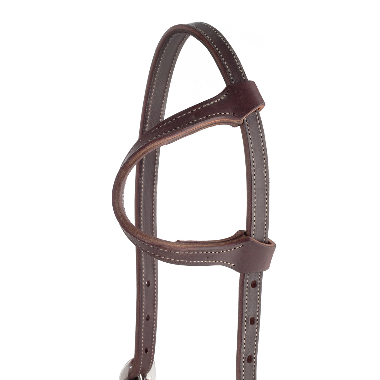 Synergy® Burgundy Latigo Leather Performance Headstall