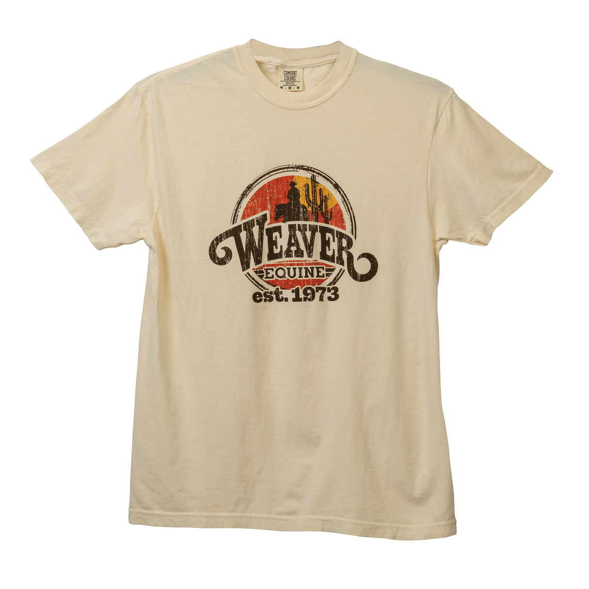 Western Graphic Tee Shirt for Men or Women, Horse, Rider, Cactus