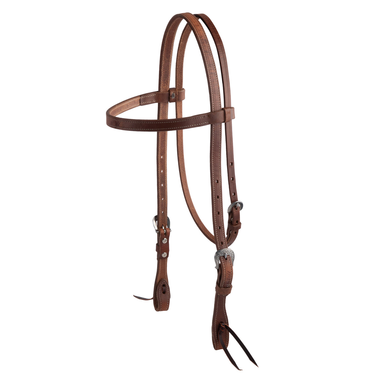 Synergy® Harness Leather Headstall with Designer Hardware