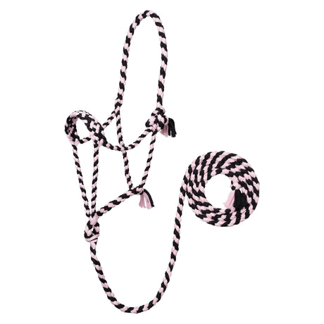 EcoLuxe™ Bamboo Braided Rope Halter with 8' Lead