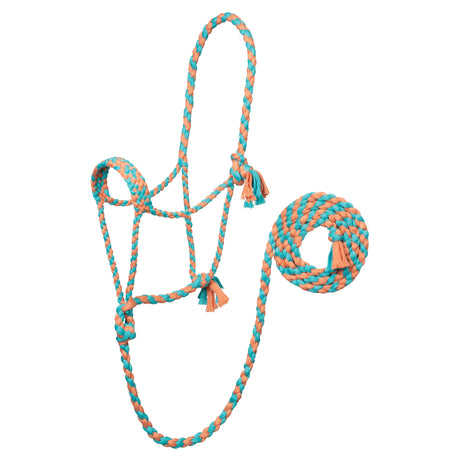 EcoLuxe™ Bamboo Braided Rope Halter with 8' Lead