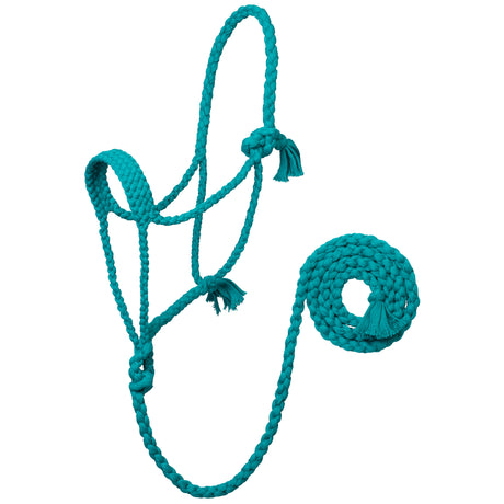 EcoLuxe™ Bamboo Braided Rope Halter with 8' Lead