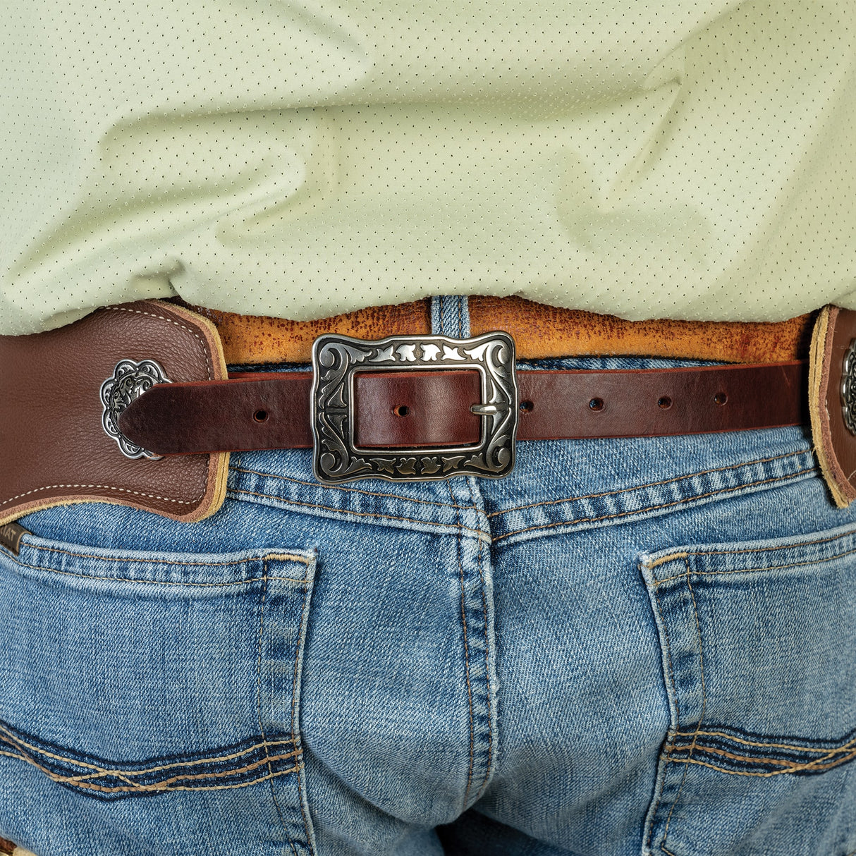 Premium Western Leather Chaps