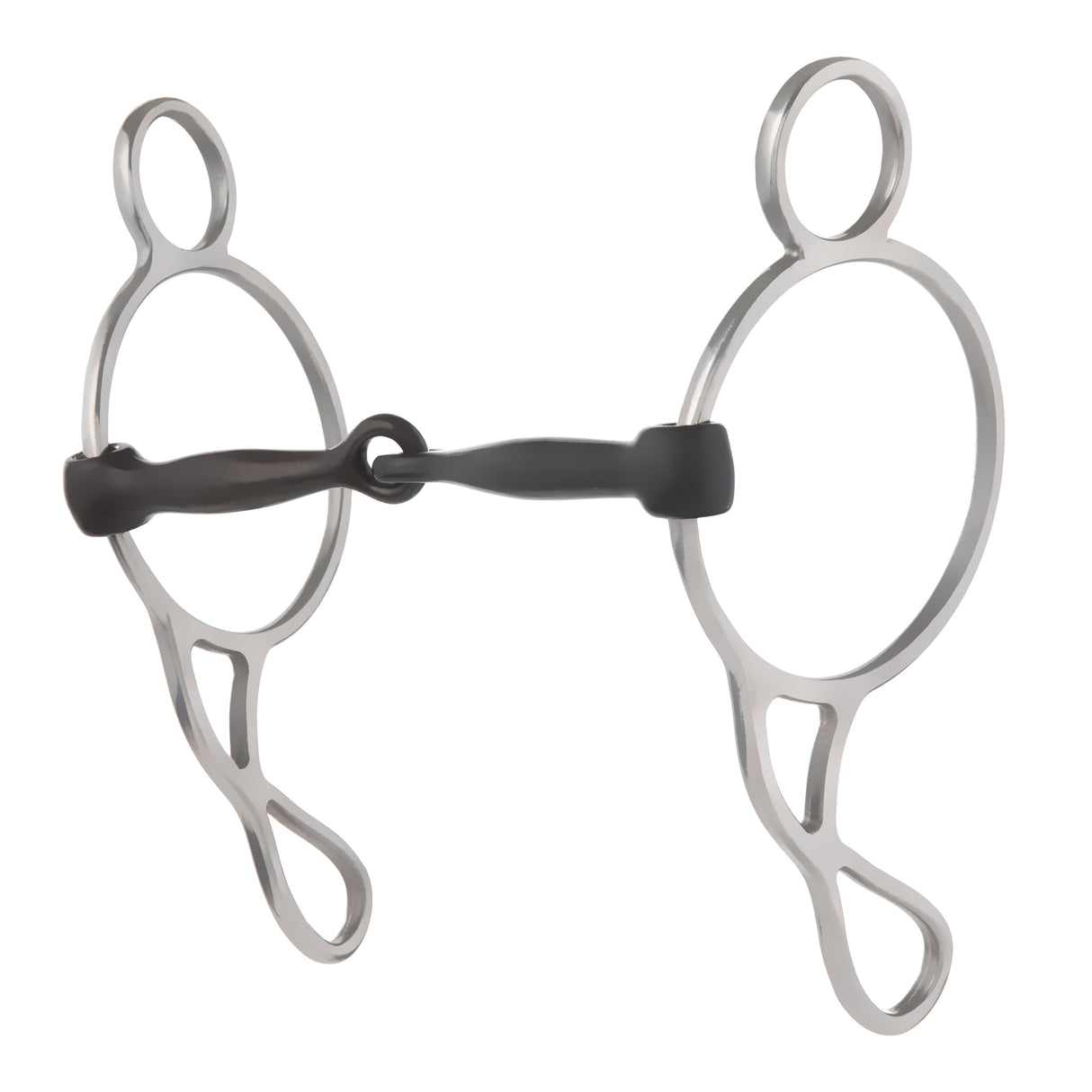 Gag Bit, 5-1/2" Sweet Iron Snaffle Mouth