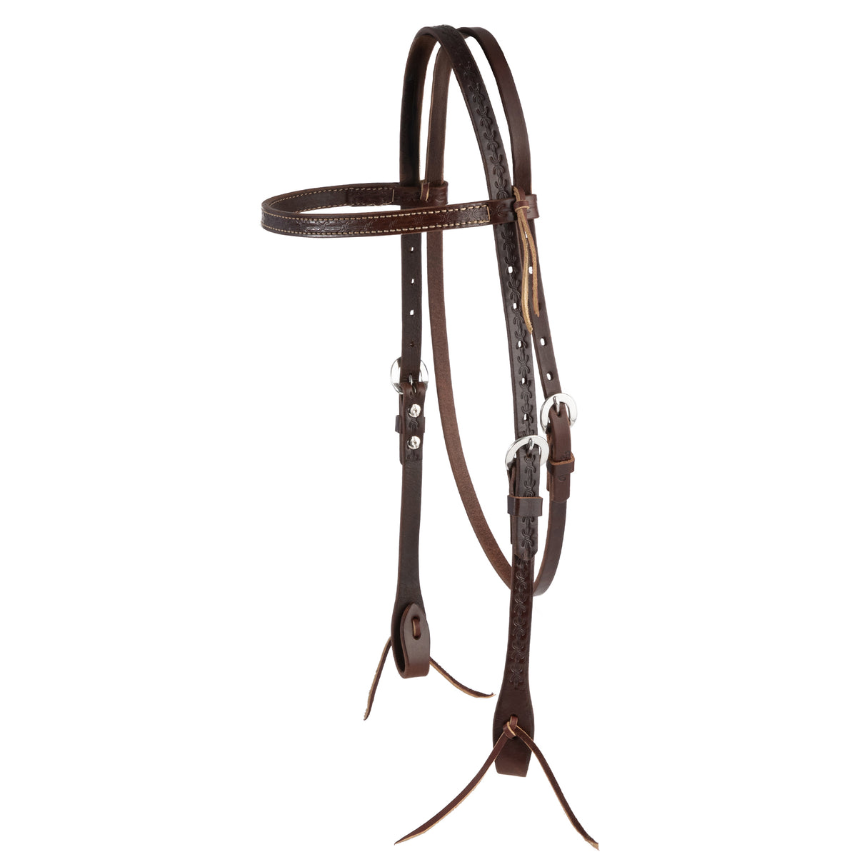 Barbed Wire Browband Headstall