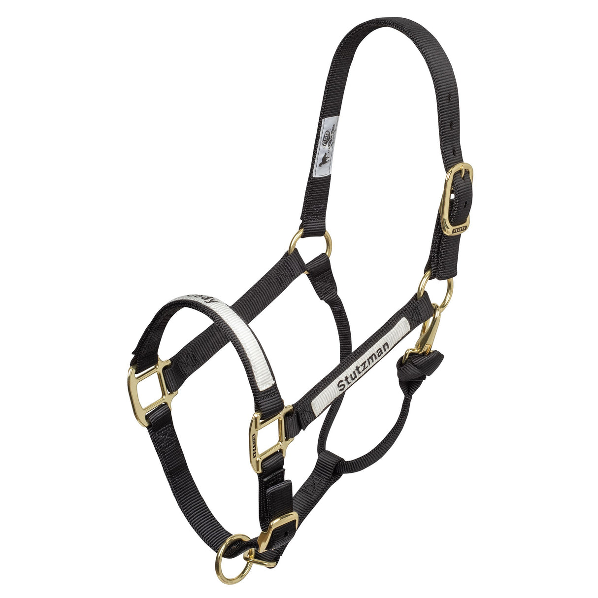 Custom Embroidered Nylon Halter, Adjustable