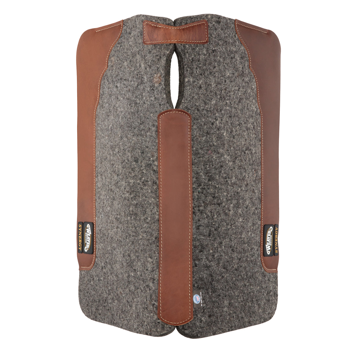 Synergy Contoured Steam Pressed 100% Merino Wool Felt Performance Saddle Pad