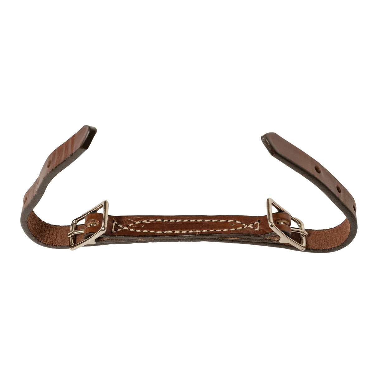 Flat Bridle Leather Curb Strap