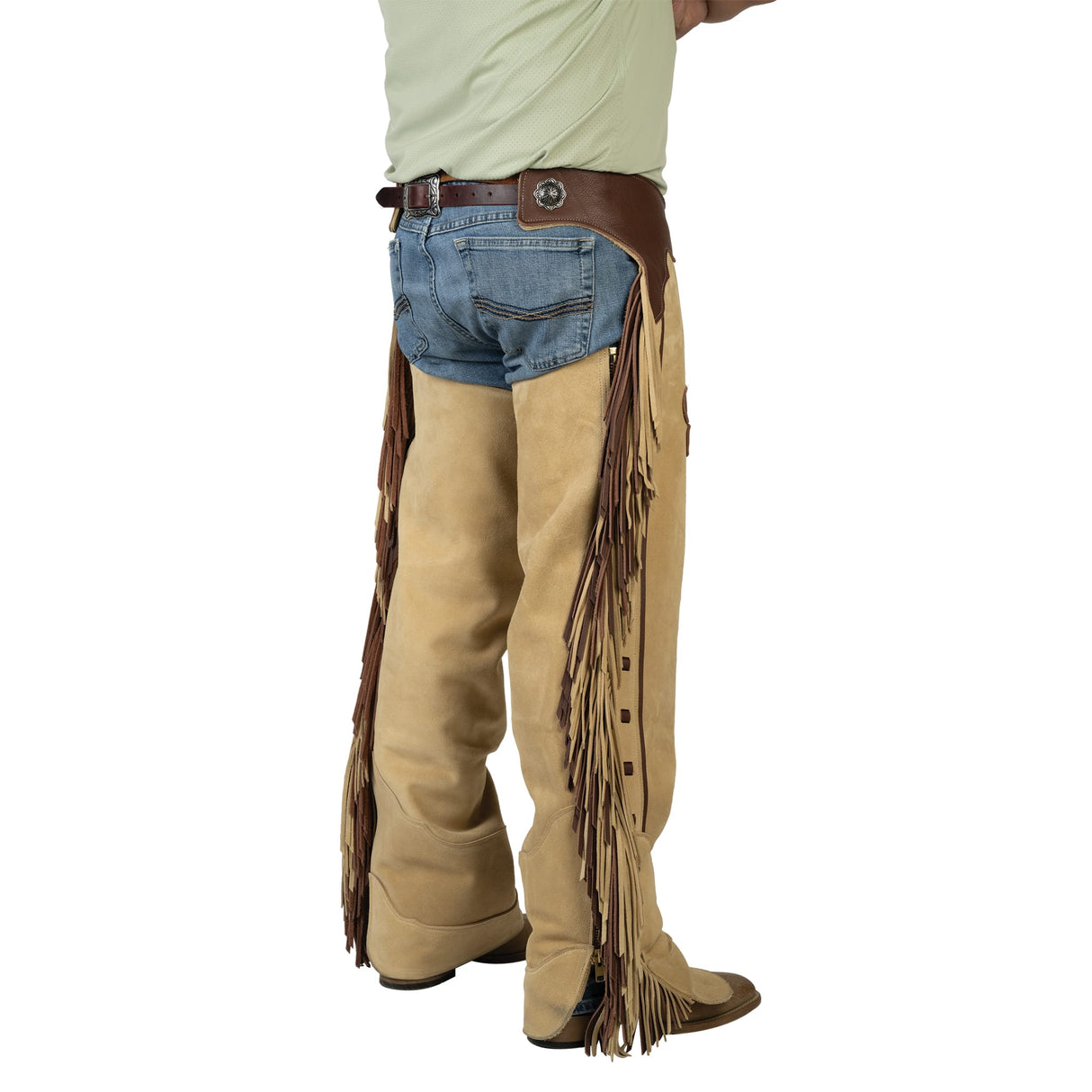 Premium Western Leather Chaps