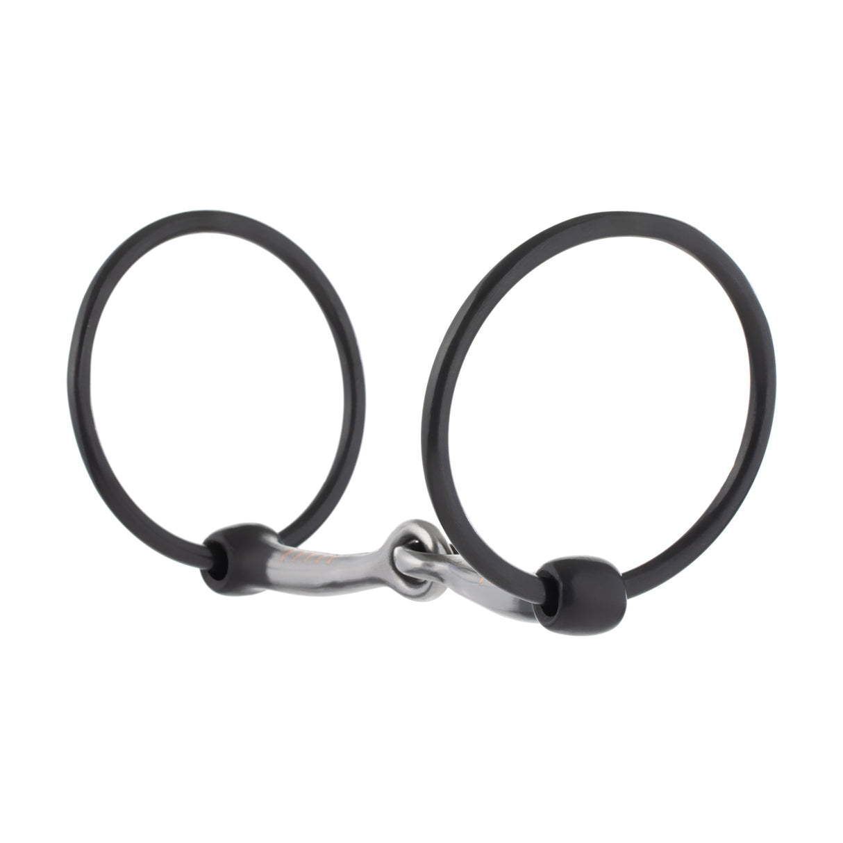 Ring Snaffle Bit with 5" Sweet Iron Snaffle Mouth with Copper Inlay