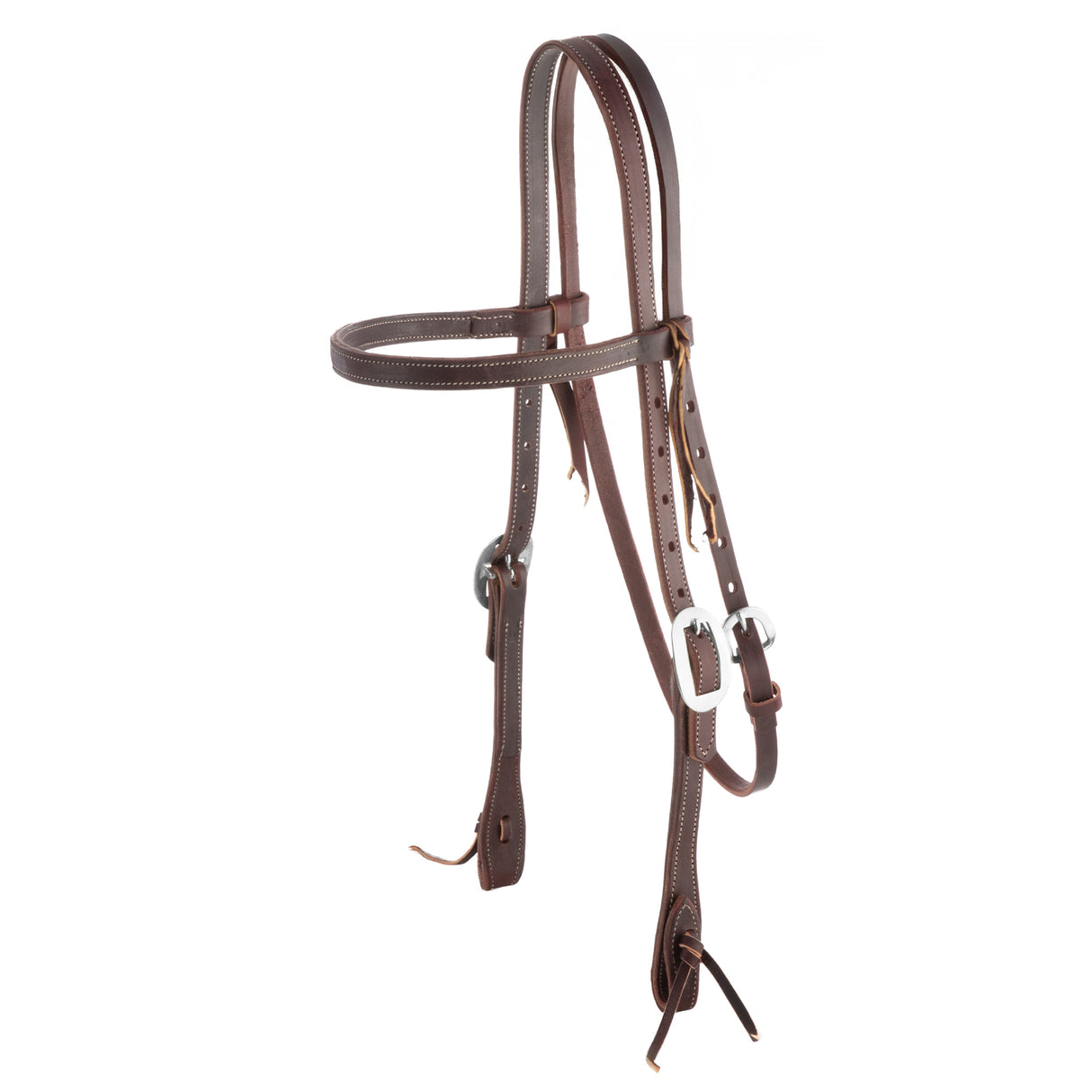 Synergy® Burgundy Latigo Leather Performance Headstall