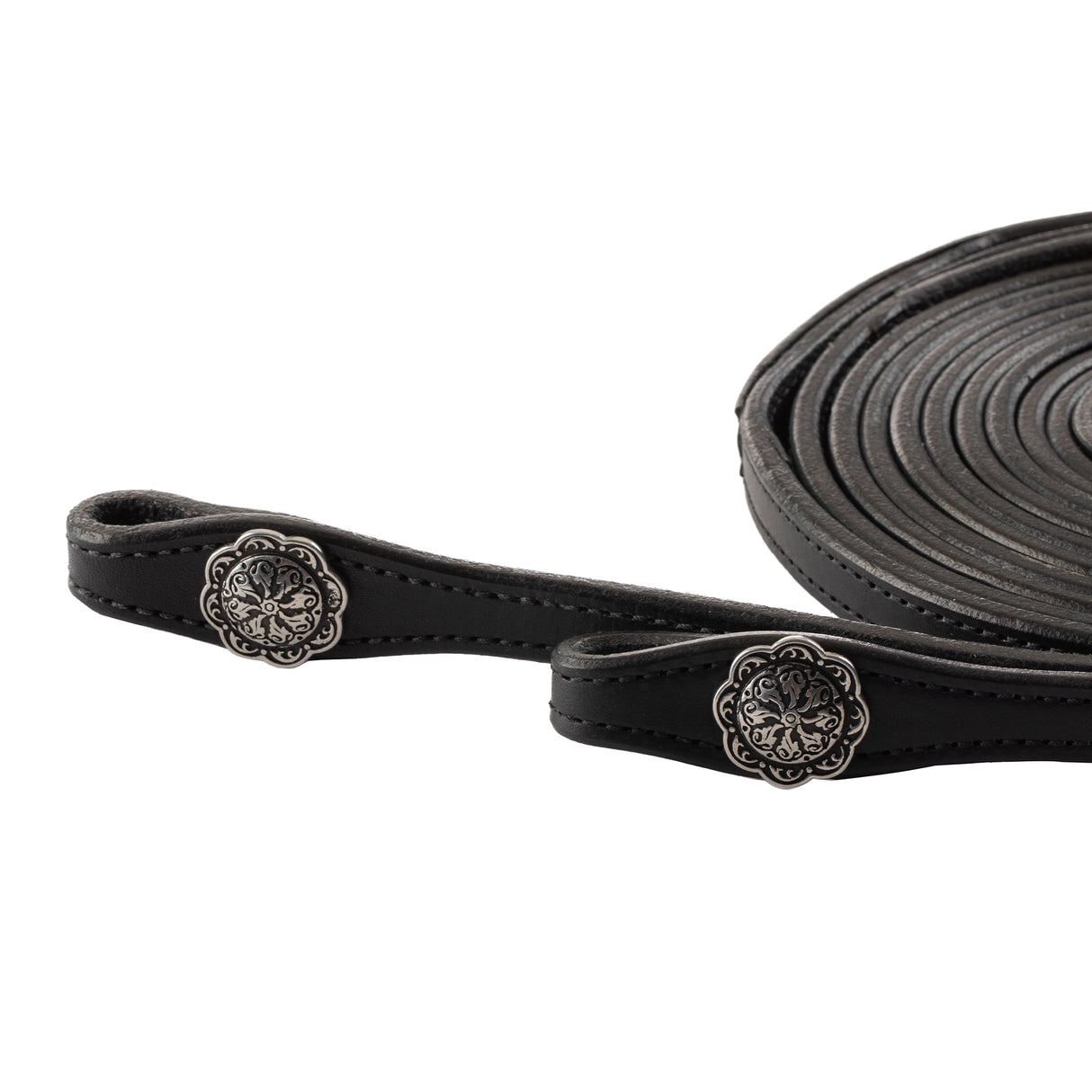 Back In Black Reins, 5/8"