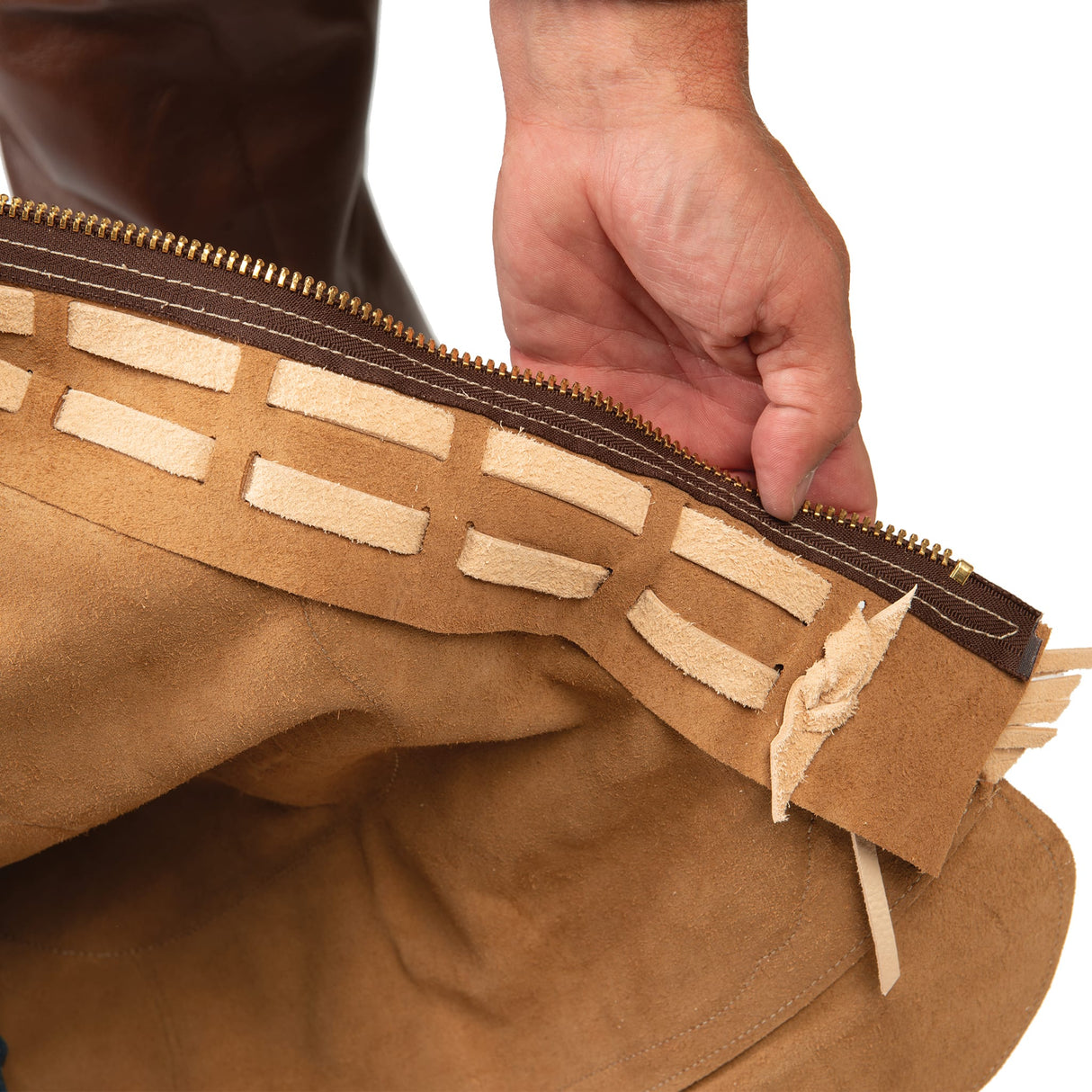 Premium Western Leather Chaps