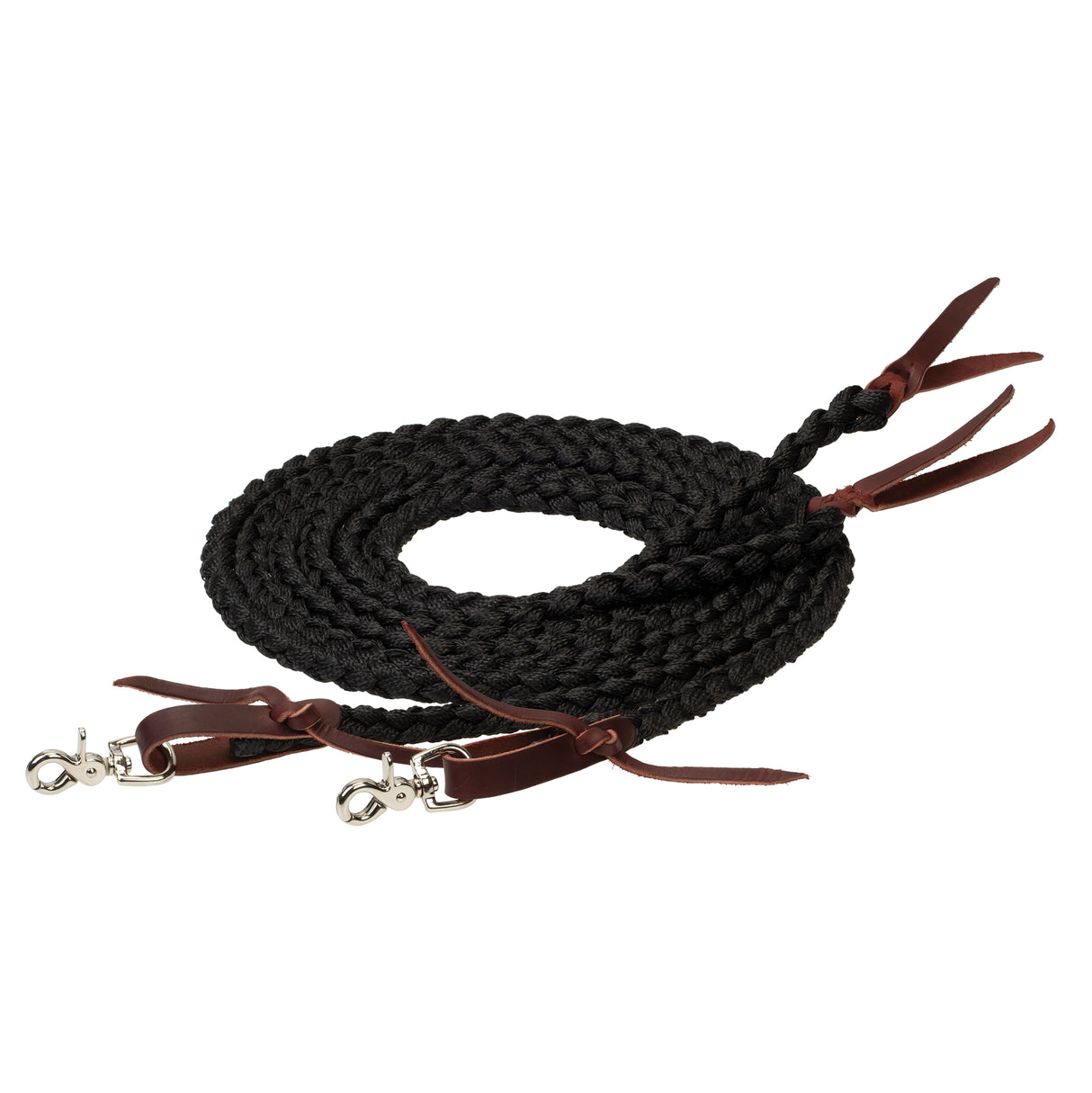 Braided Split Reins, 1/2" x 8