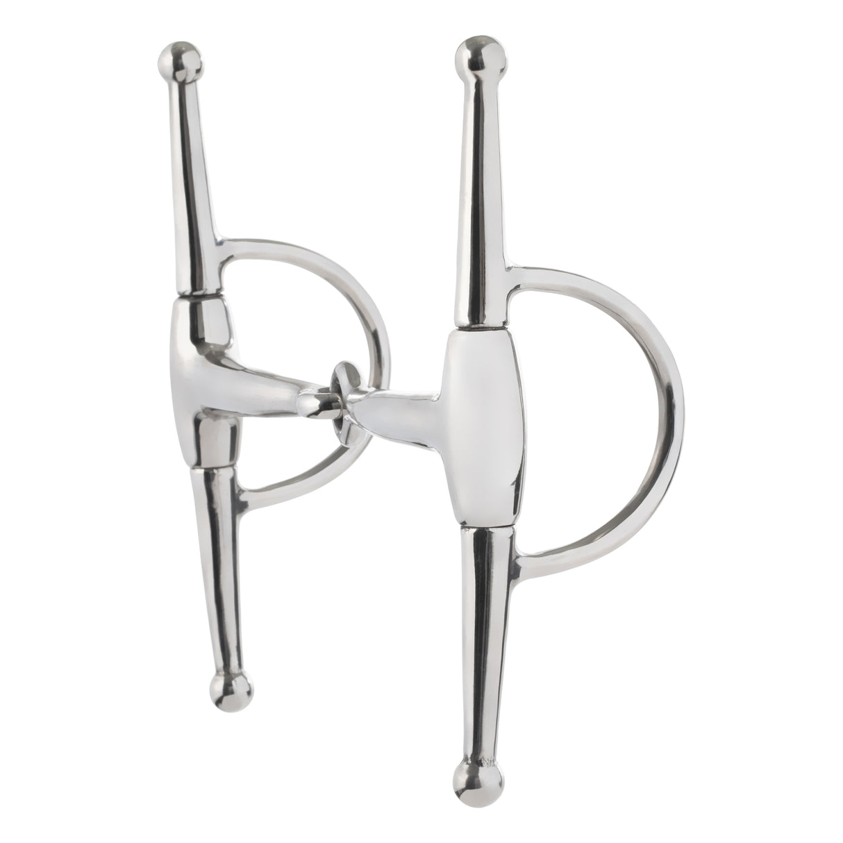 Full Cheek Snaffle Bit, 5" Eggbutt Mouth