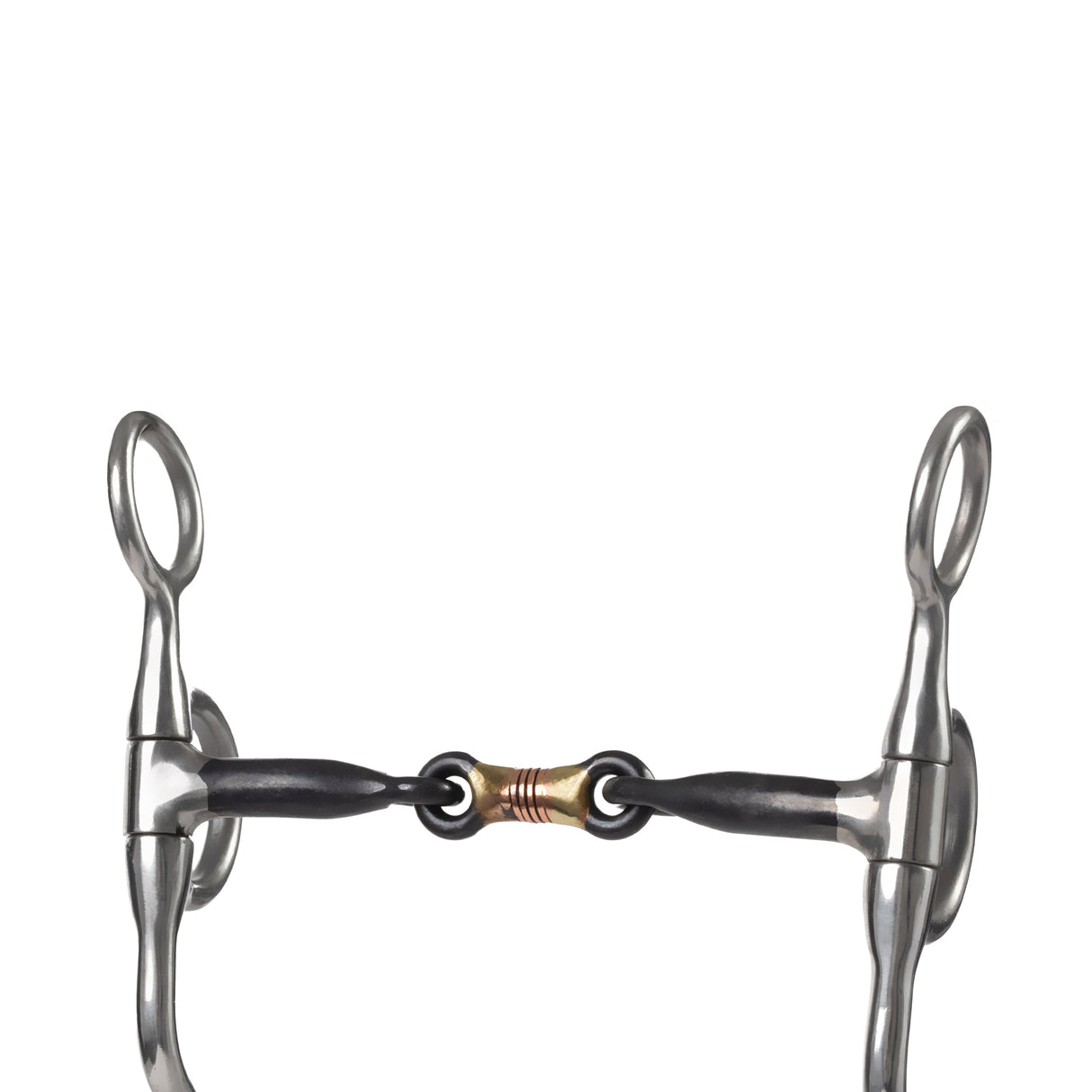 Professional Argentine Bit, 5" Sweet Iron Three-Piece Mouth