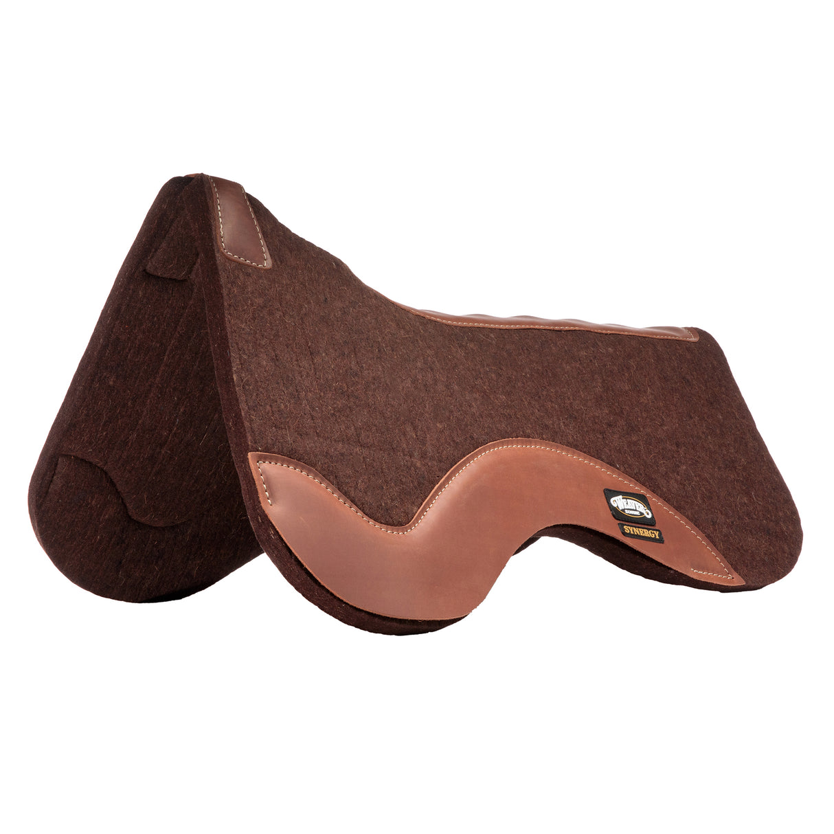 Synergy Contoured Close Contact Steam Pressed 100% Merino Felt Performance Saddle Pad