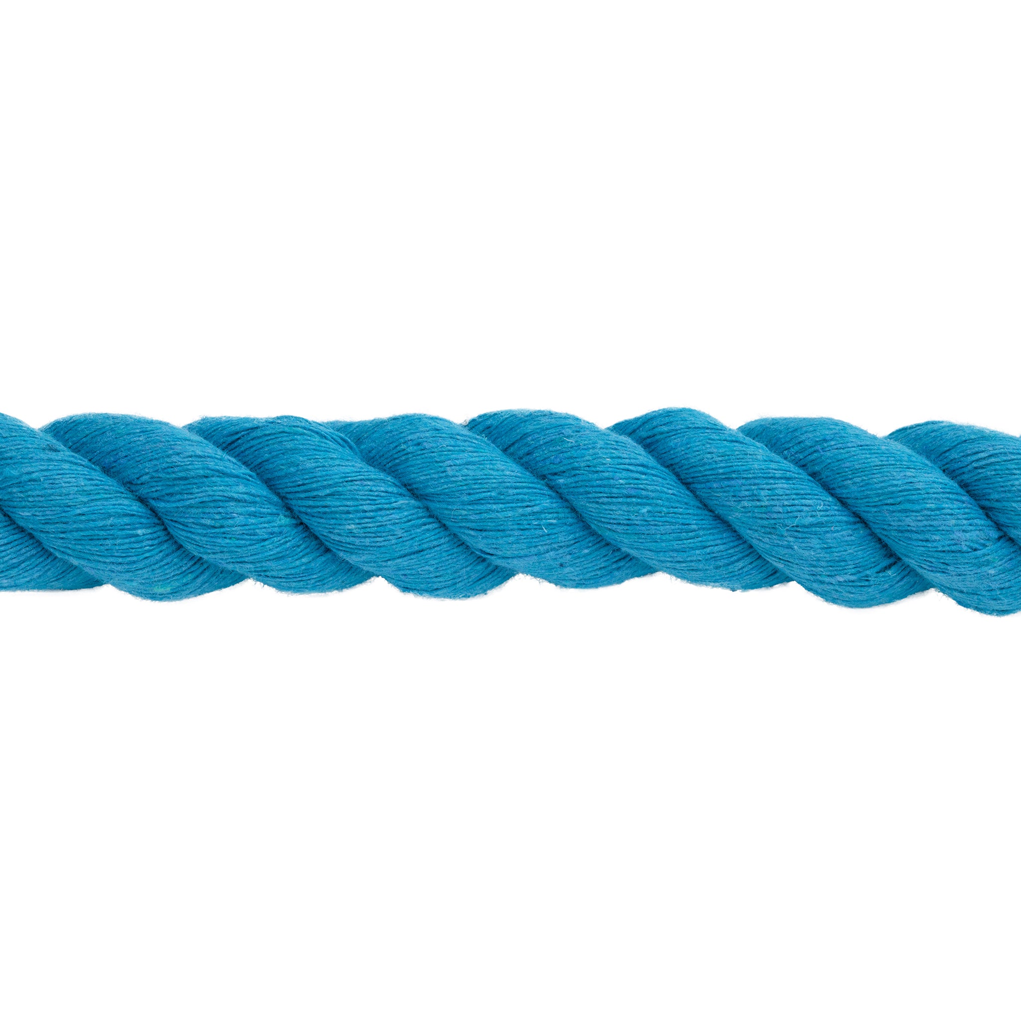 Cotton Lead Rope with Brass Plated 225 Snap, 5/8" x 10'