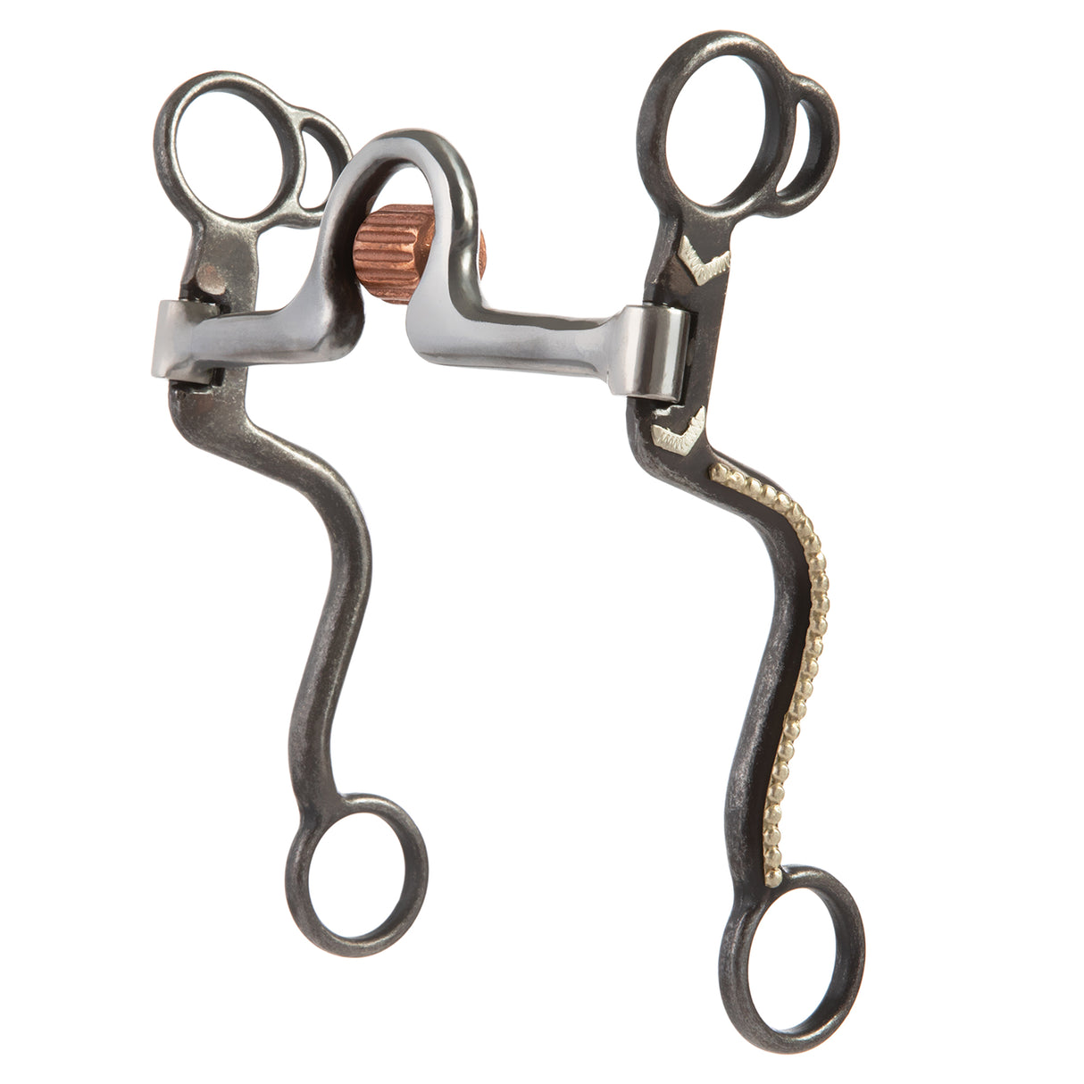 Professional "S" Shank Bit with 5" Sweet Iron Ported Mouth