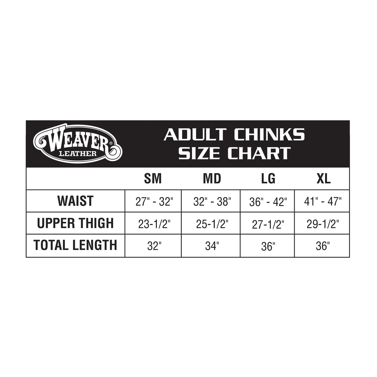 Chinks with Basketweave Yoke Set