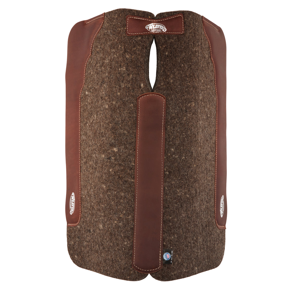 Premium Contoured 100% Wool Felt Saddle Pad