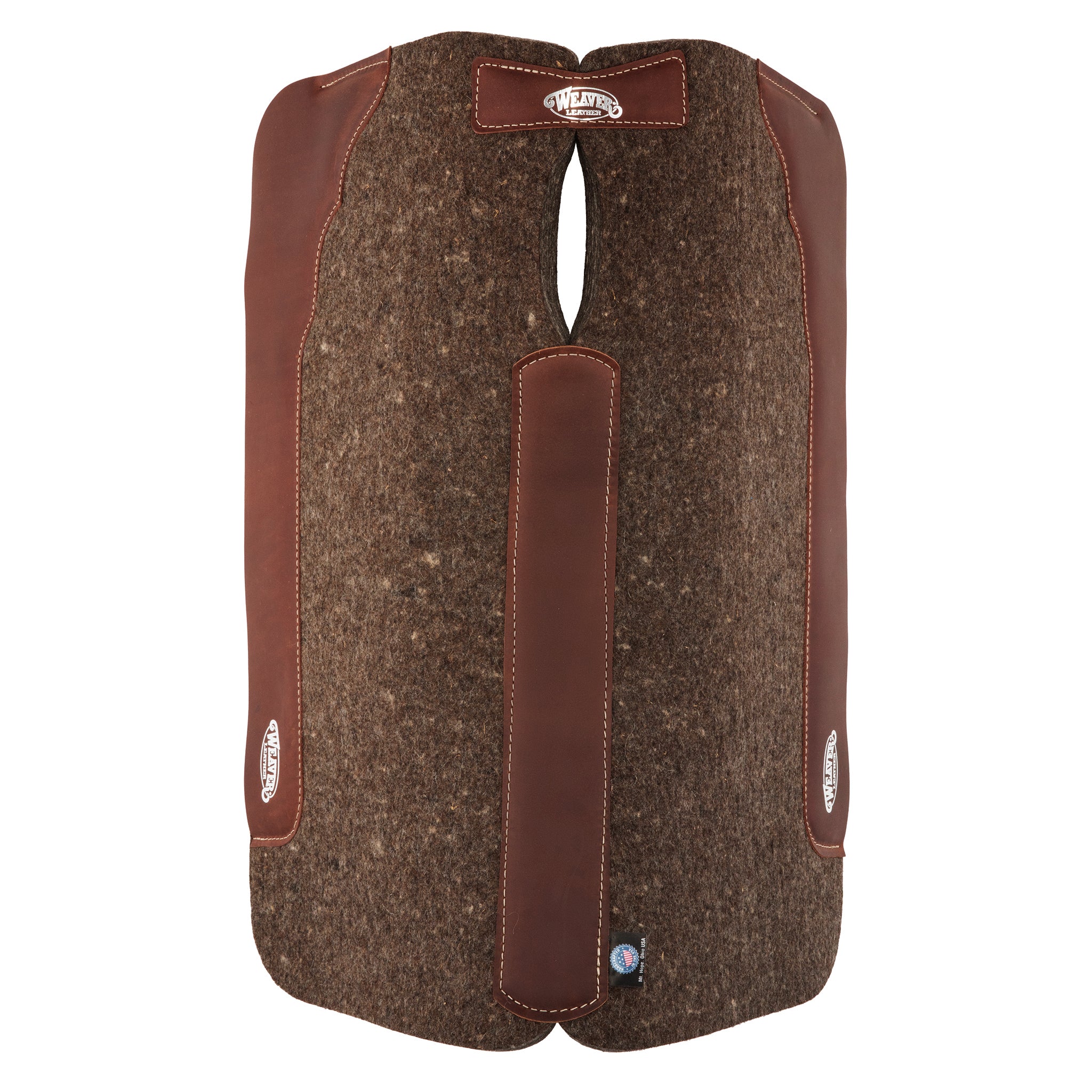 Premium Contoured 100% Wool Felt Saddle Pad