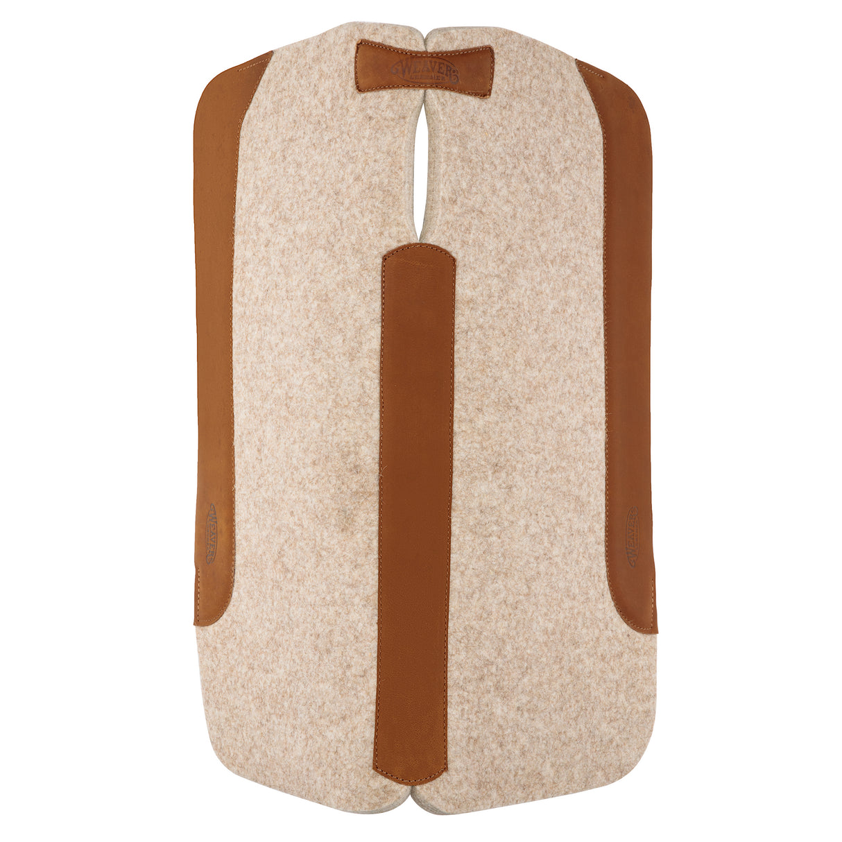 Contoured Wool Blend Felt Saddle Pad