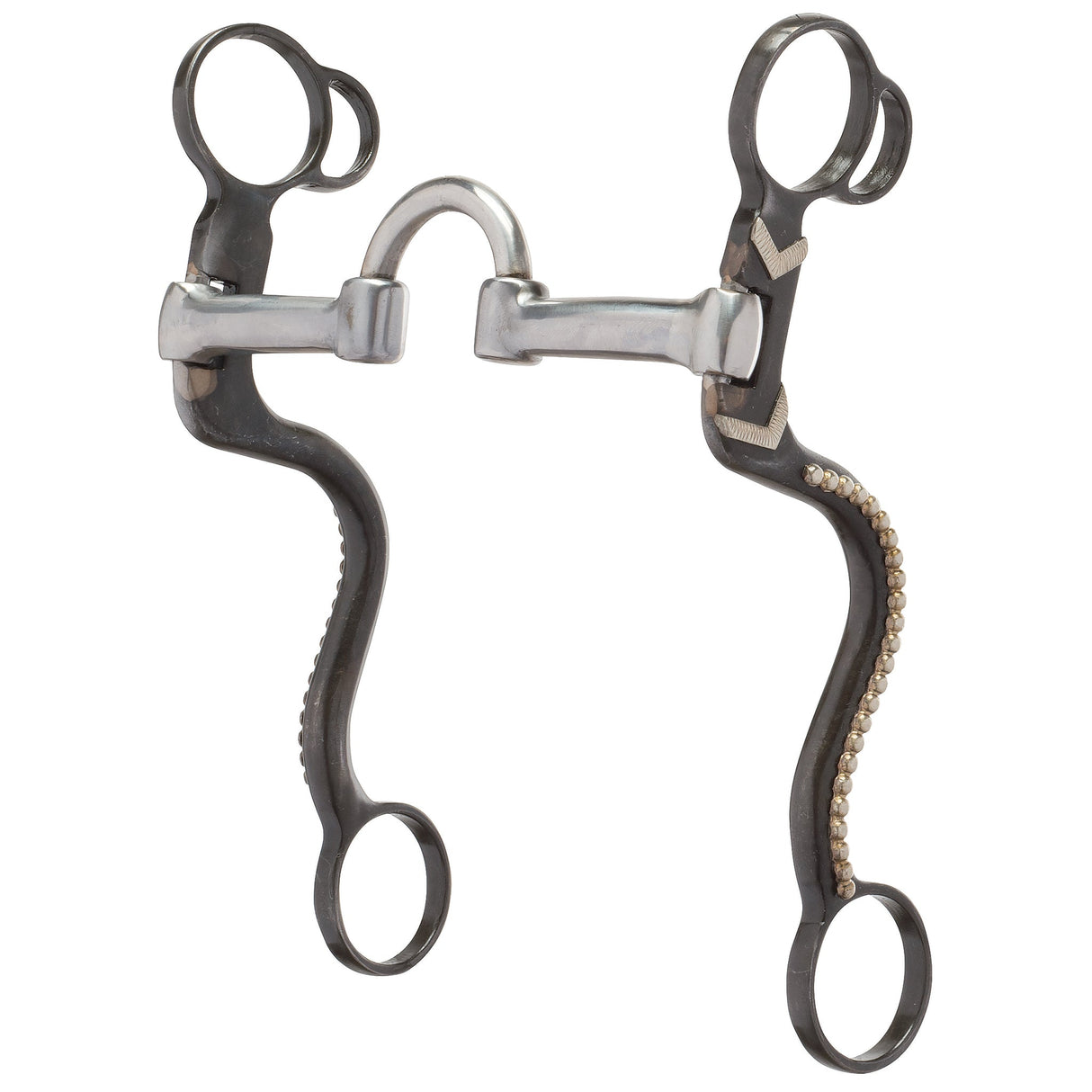 Professional "S" Shank Bit with 5" Sweet Iron Low Port