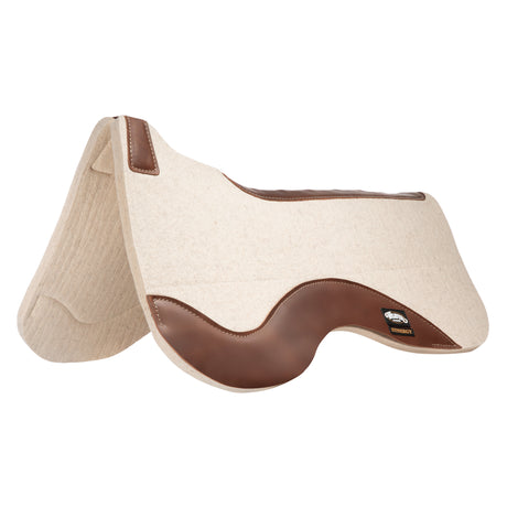 Synergy Contoured Close Contact Steam Pressed 100% Merino Felt Performance Saddle Pad