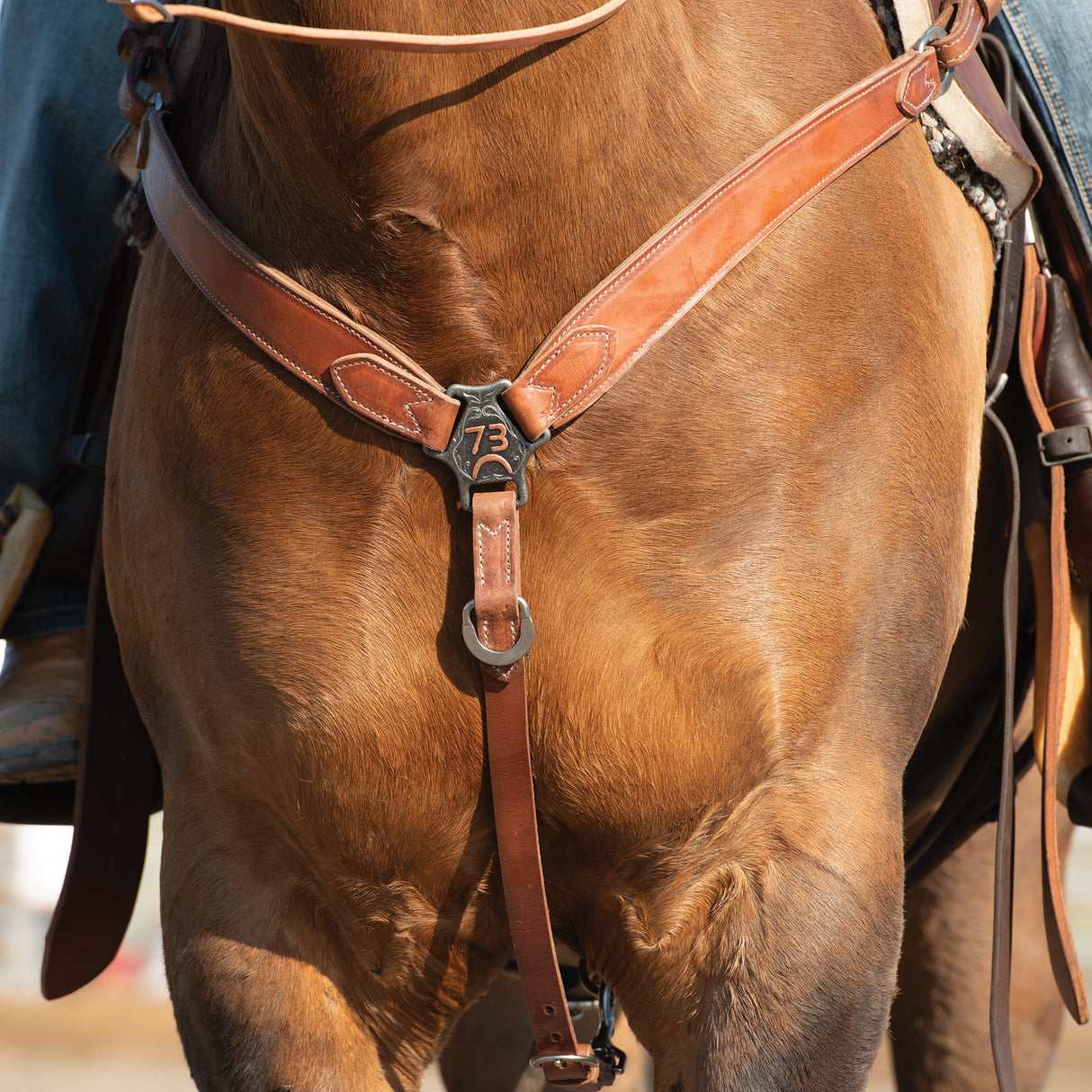 ProTack® Breast Collar, Oiled Russet