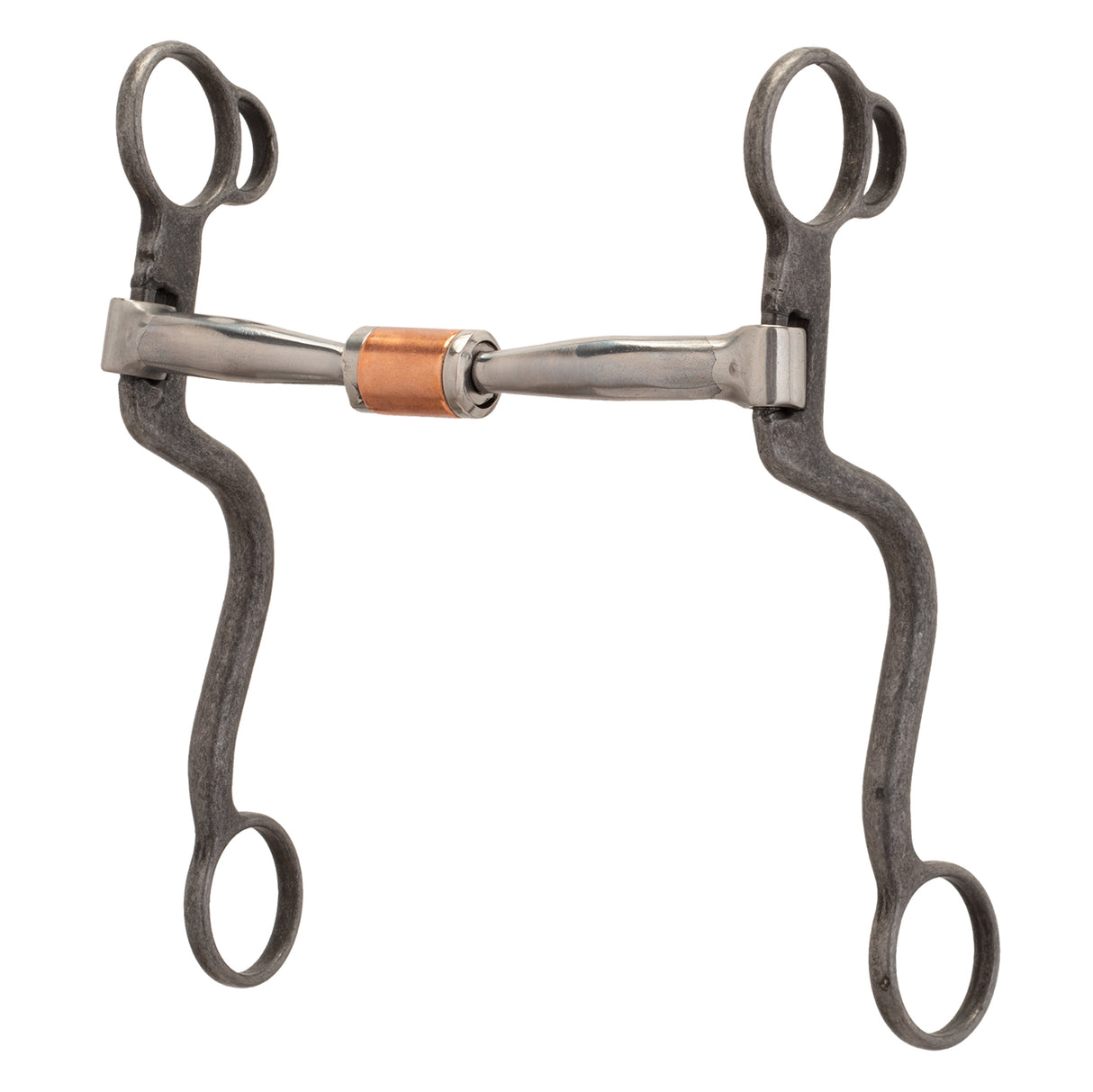 Professional S Shank 7" Cheek, Buffed Black