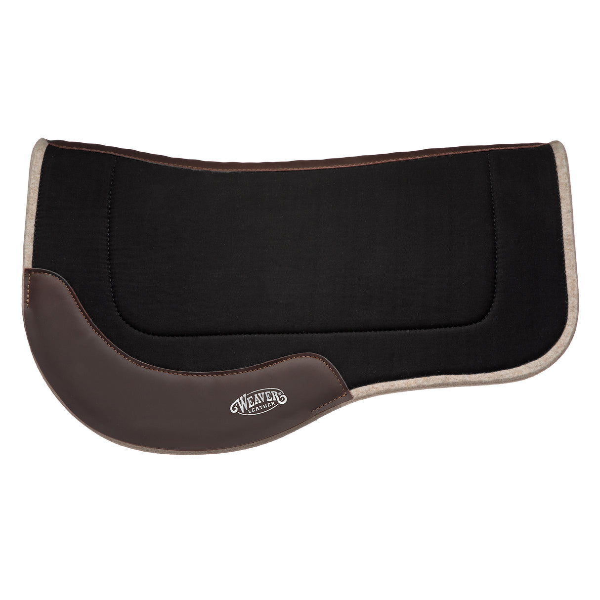 All Purpose Trail Gear Contoured Wool Blend Felt Saddle Pad