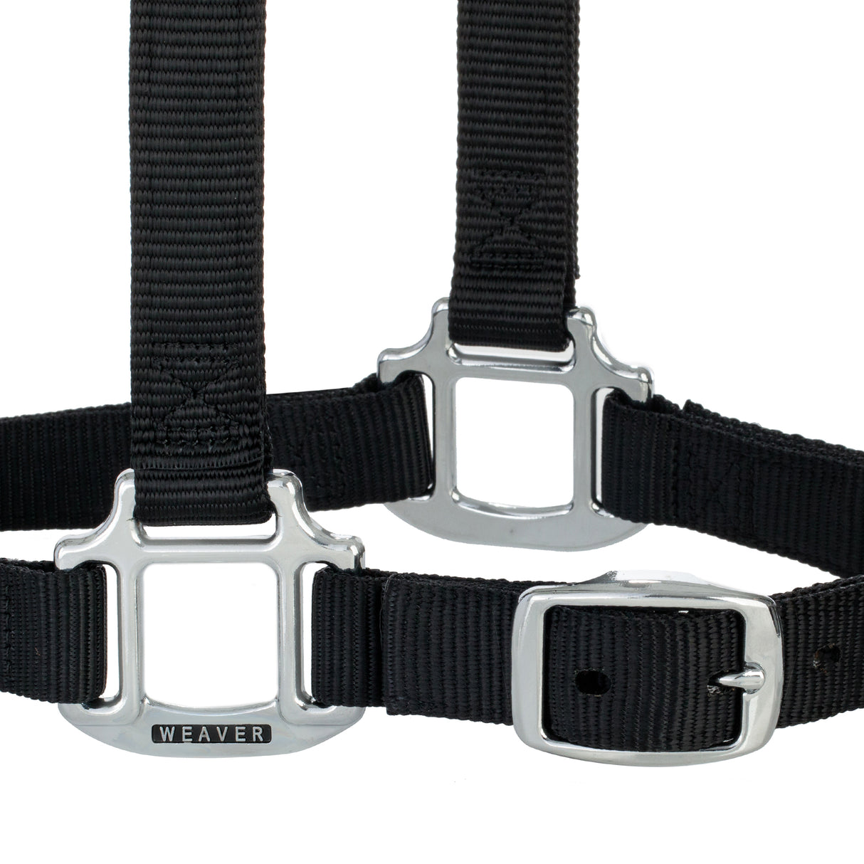 Original Adjustable Nylon Halter with Chrome Plated Hardware
