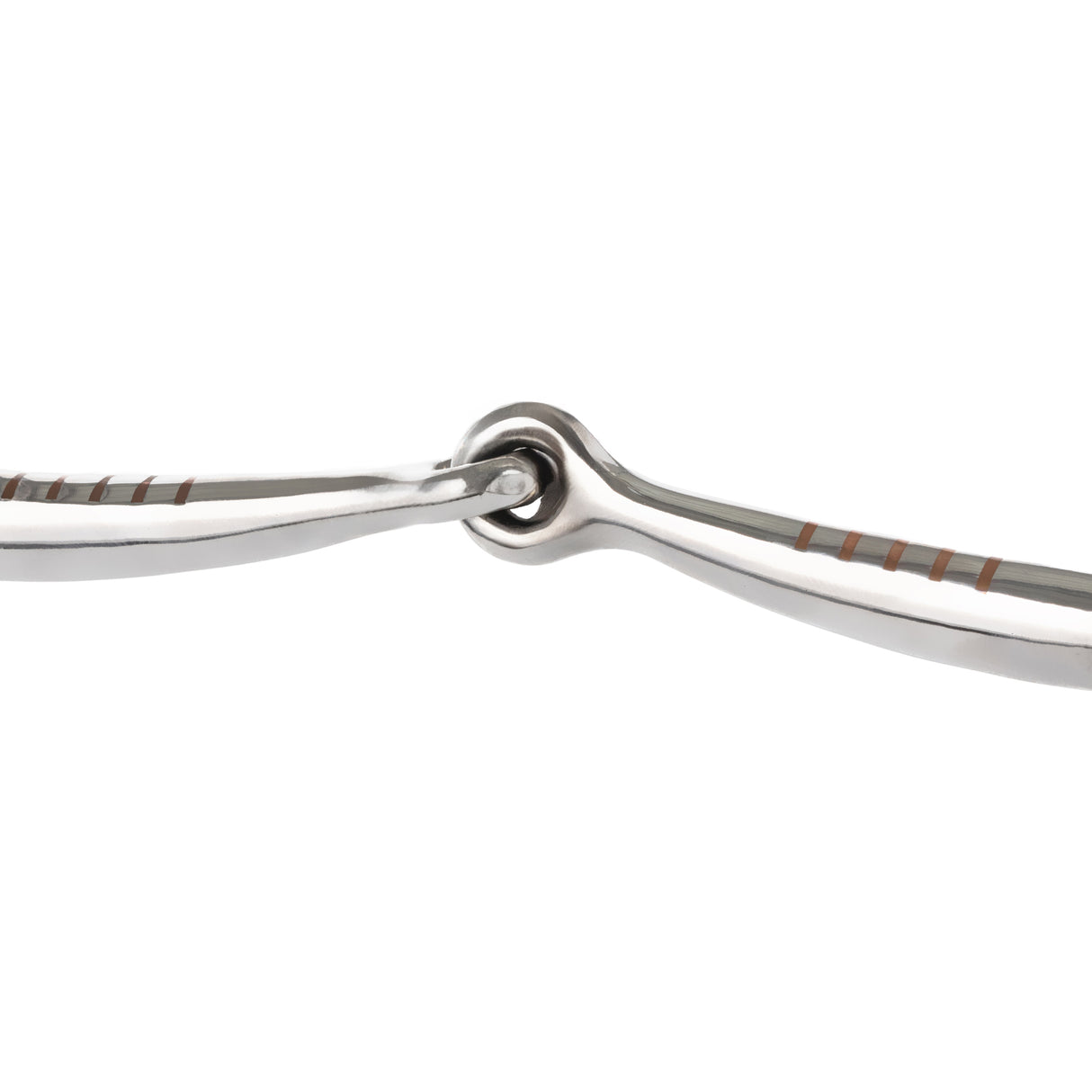 Floral Engraving with Black Accents, 5" Snaffle Mouth