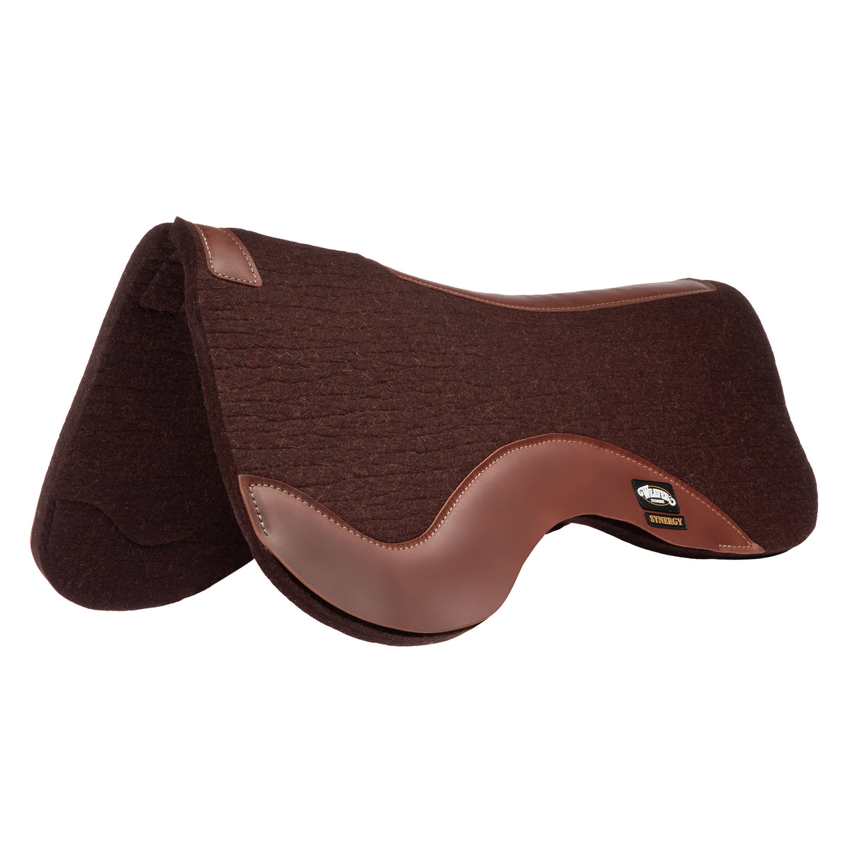 Synergy Contoured Close Contact Steam Pressed 100% Merino Felt Performance Saddle Pad